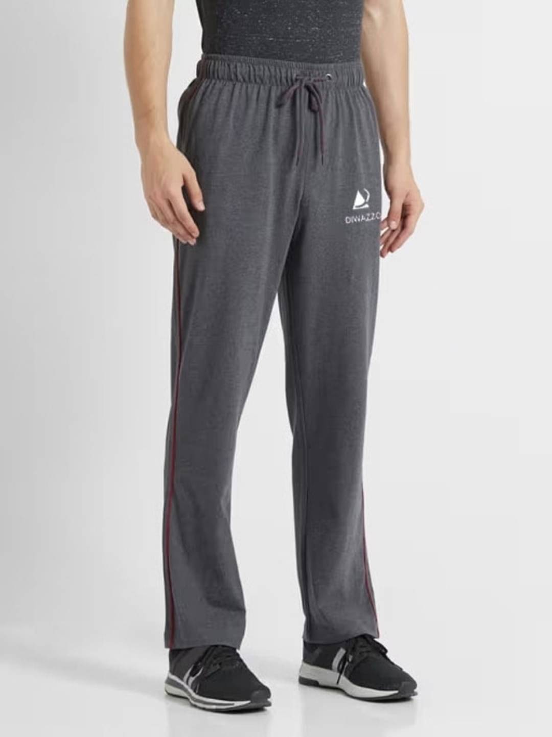     			Diwazzo Grey Cotton Blend Men's Trackpants ( Pack of 1 )