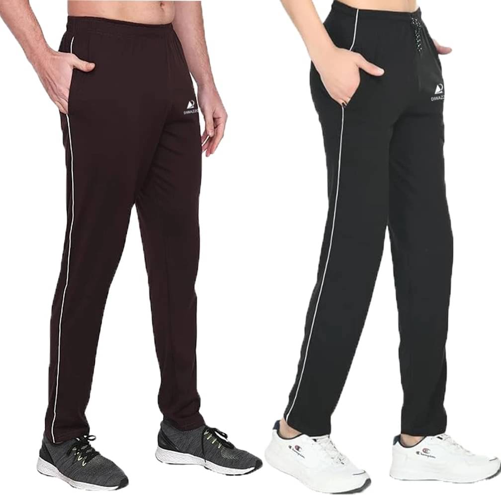 Diwazzo Multicolor Cotton Men's Trackpants ( Pack of 2 )     			Diwazzo Multicolor Cotton Men's Trackpants ( Pack of 2 )