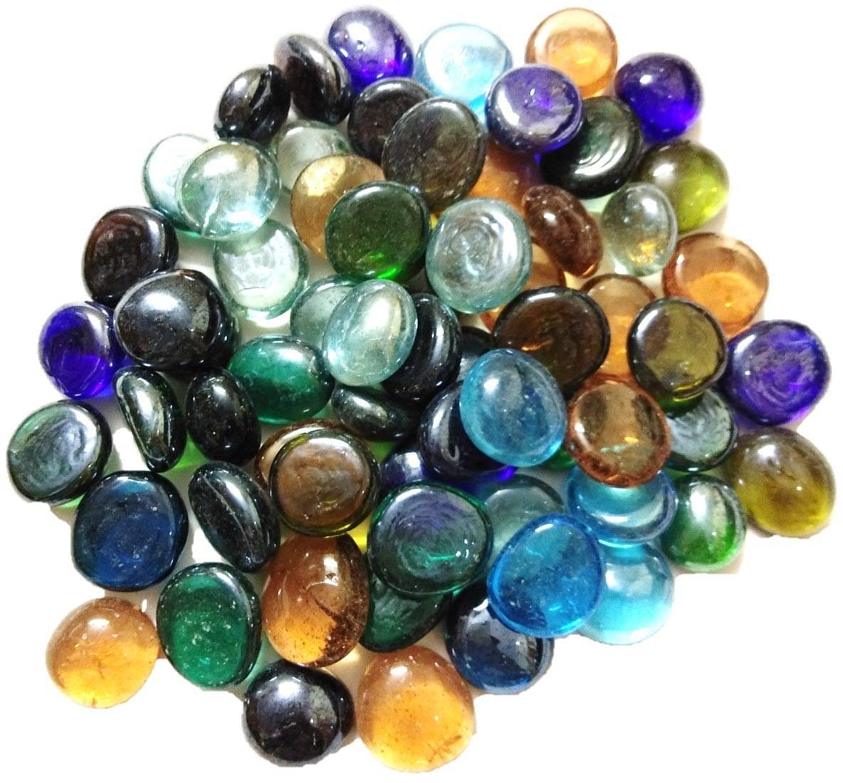     			Glass pebbles 35 PCS