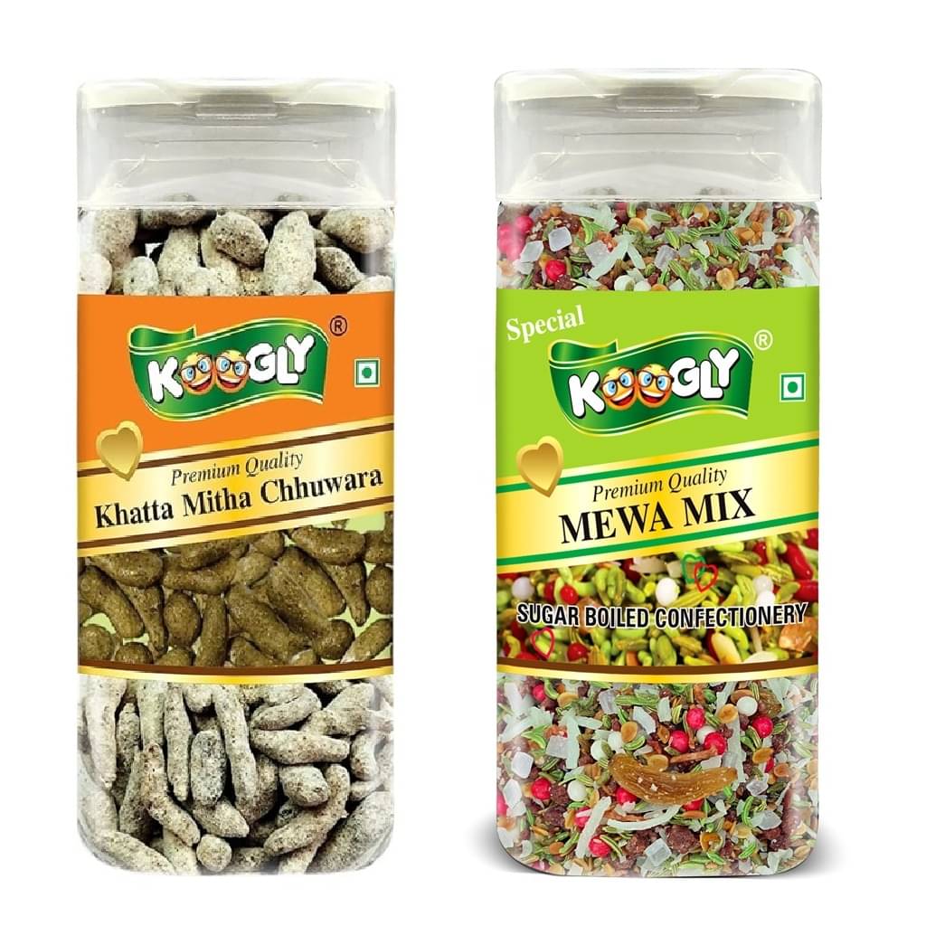     			KOOGLY Khatta Mitha Chuhara+ Mewa Mix Special Hard Candies 420 gm