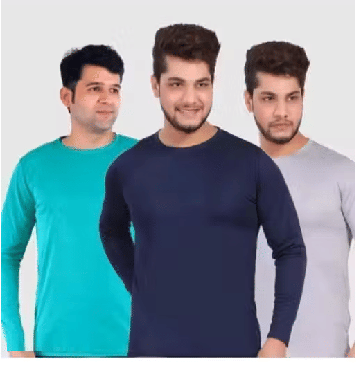 Kashi Enterprises Men Polyester Regular Fit Solid T-Shirt ( Multicolor ) Kashi Enterprises Men Polyester Regular Fit Solid T-Shirt ( Multicolor )