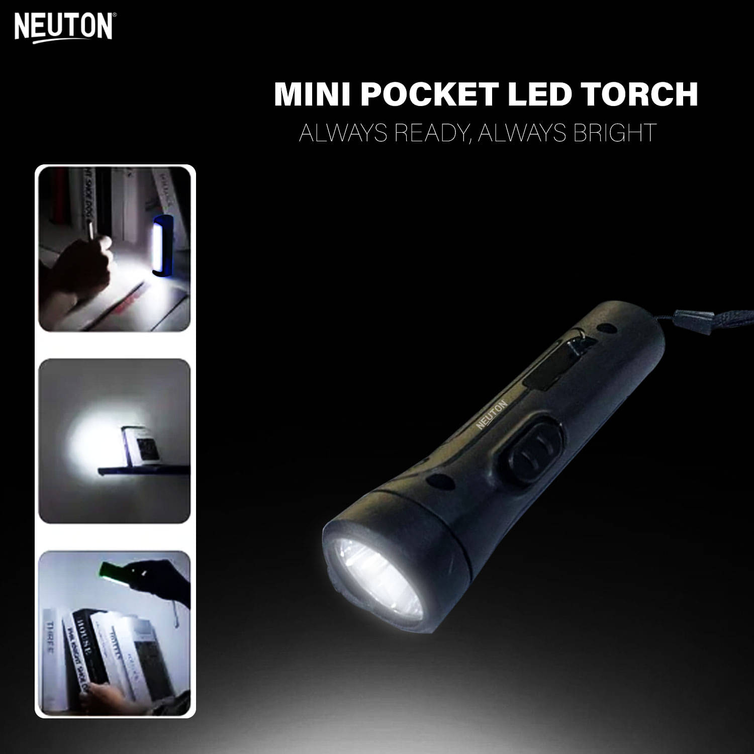     			NEUTON PRO - 25W Rechargeable Flashlight Torch ( Pack of 1 )