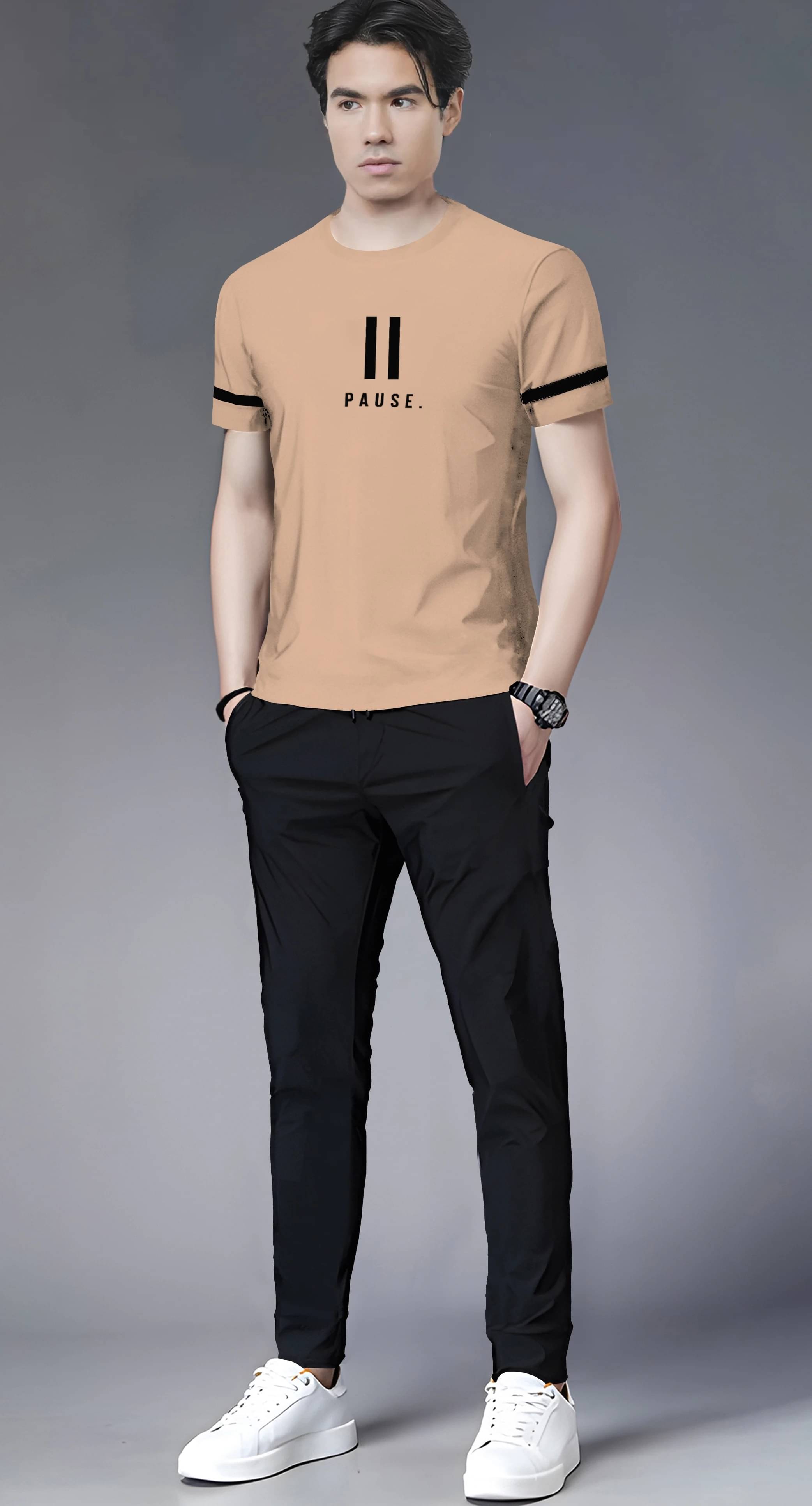     			Tripr Men's T-shirt With Joggers Co-Ords Set ( Pack of 1 , Multicolor )