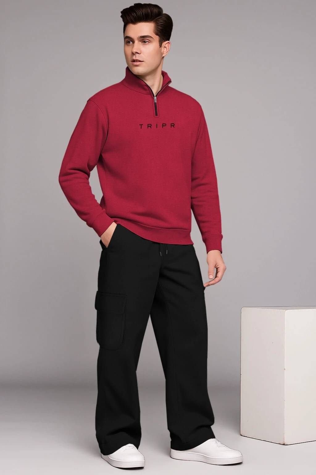     			Tripr Men's T-shirt With Trousers Co-Ords Set ( Pack of 1 , Multicolor 6 )