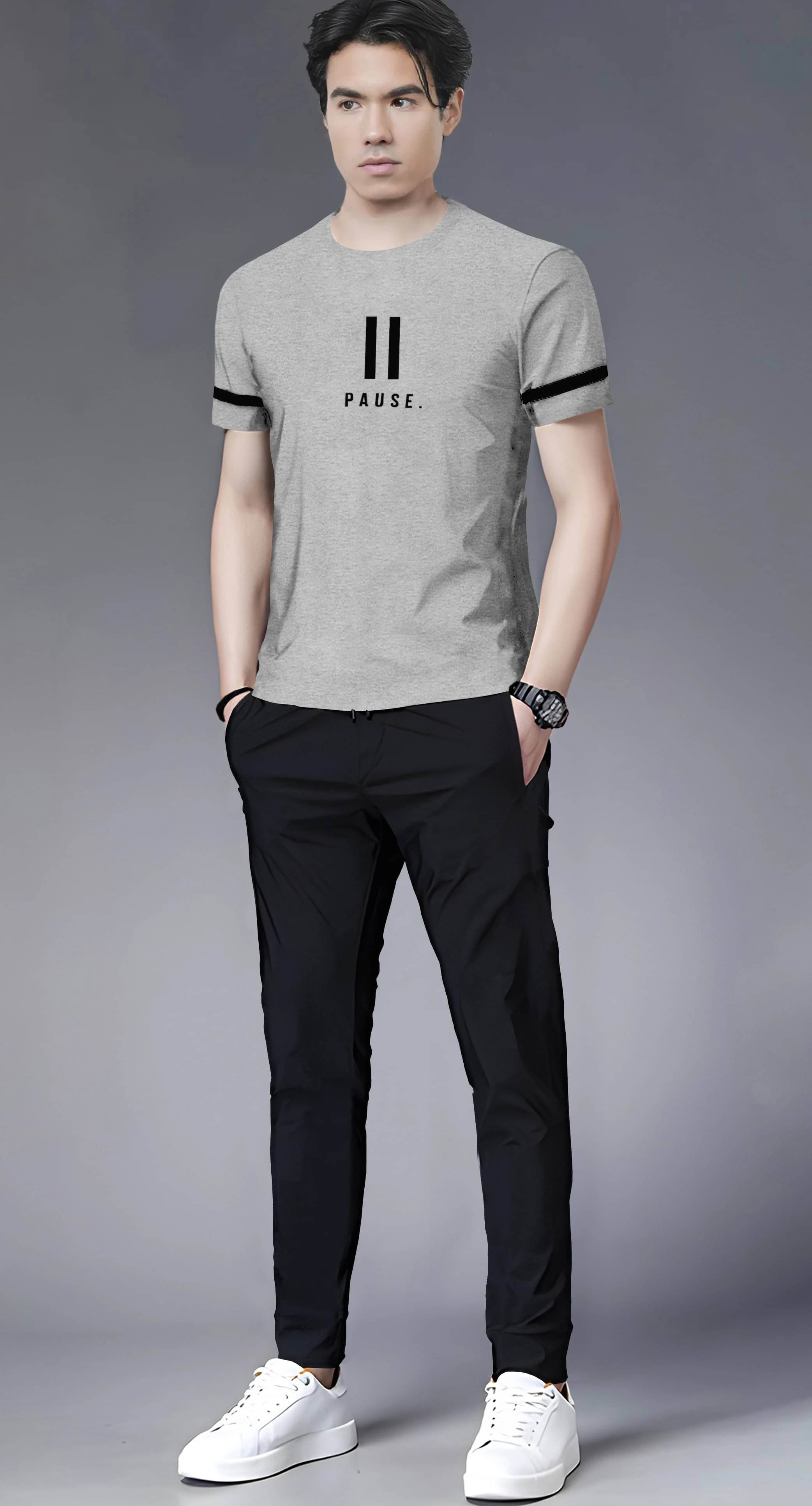     			Tripr Men's T-shirt With Joggers Co-Ords Set ( Pack of 1 , Multicolor 3 )