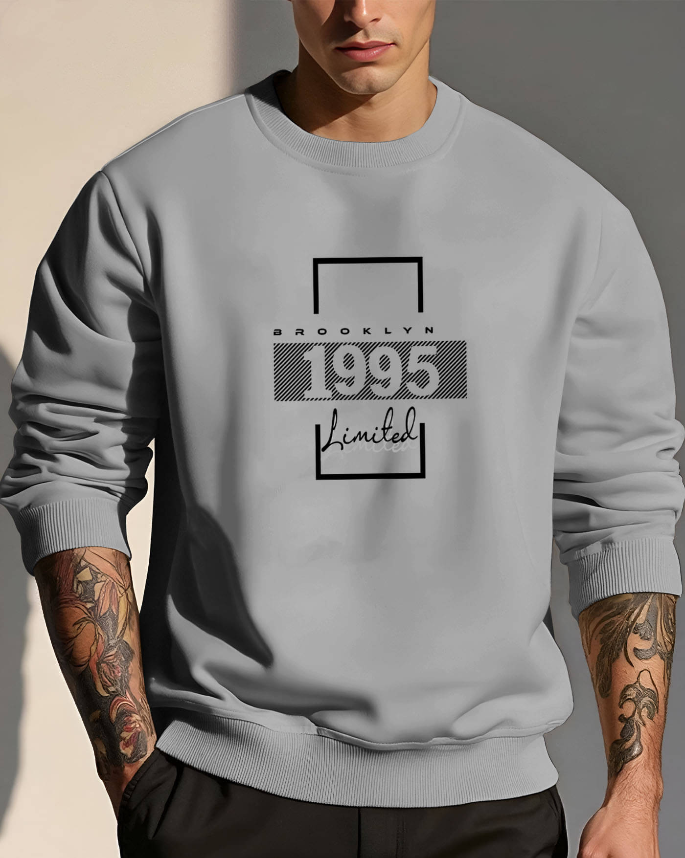 AUSK Fleece Round Neck Men's Sweatshirt - Grey ( Pack of 1 )     			AUSK Fleece Round Neck Men's Sweatshirt - Grey ( Pack of 1 )