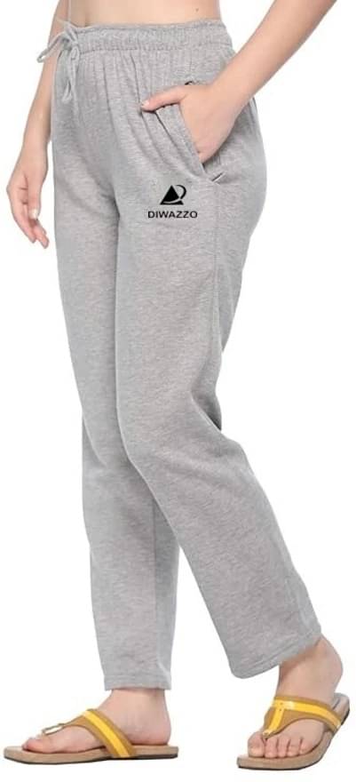     			Diwazzo Women Cotton Sports Trackpants