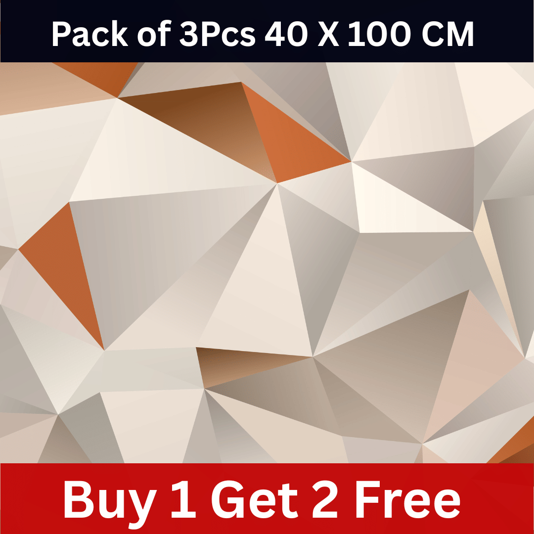     			Interawall Decor Self-Adhesive Decal Wallpaper Specific Product for Bedroom, Living Room, Kids Room, Play Room, Office | Abstract Home Wallpaper for Home Decor (Buy 1 get 2 Free, Pack of 3 Pcs,  Size-16x39 Inches Each Strip)
