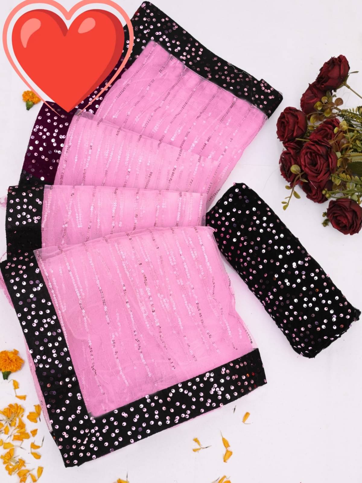 MALAVIYA FASHION Net Applique Regular Saree With Unstitched Blouse Piece ( Multicolor ) MALAVIYA FASHION Net Applique Regular Saree With Unstitched Blouse Piece ( Multicolor )