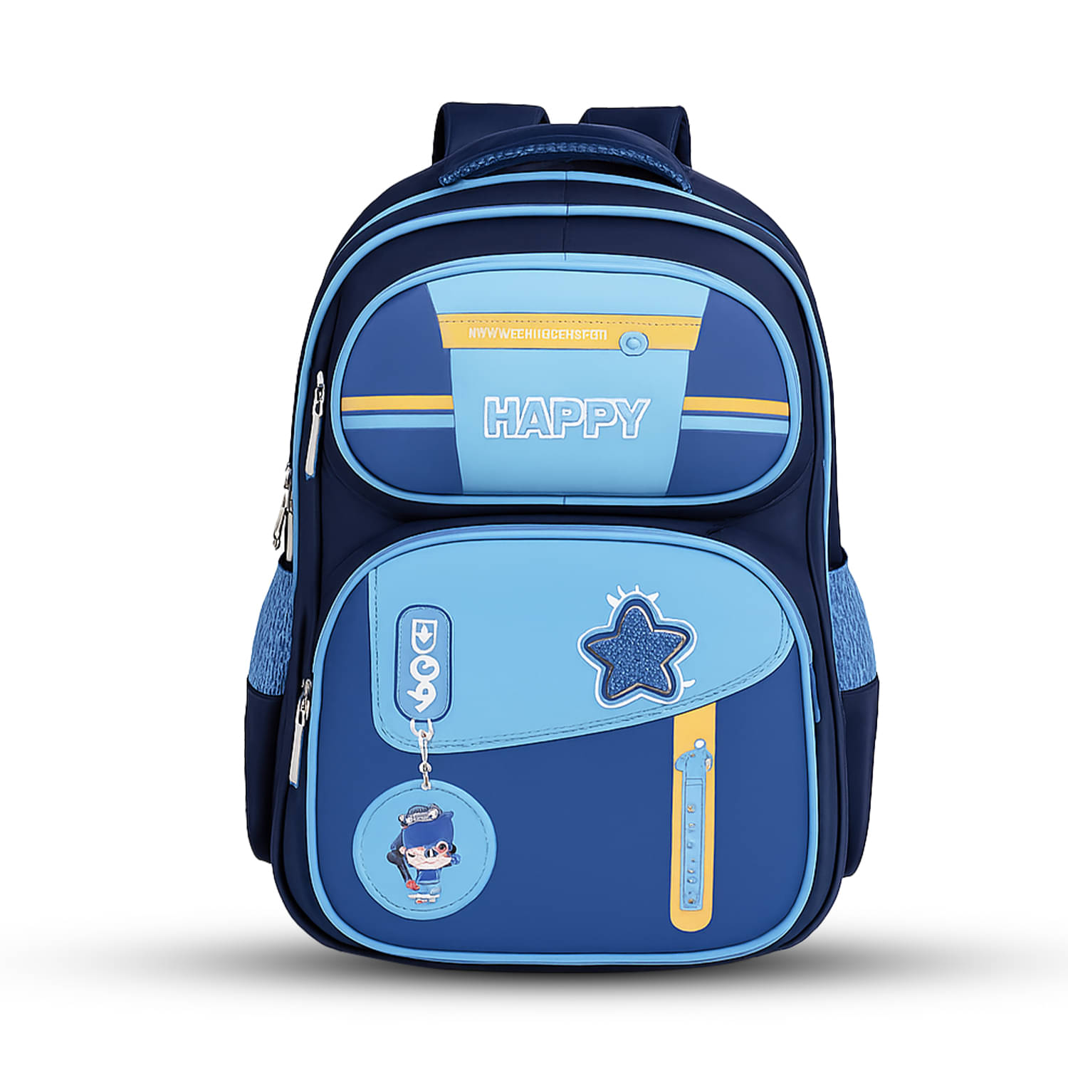     			Sageware Light Blue Polyester Backpack For Kids