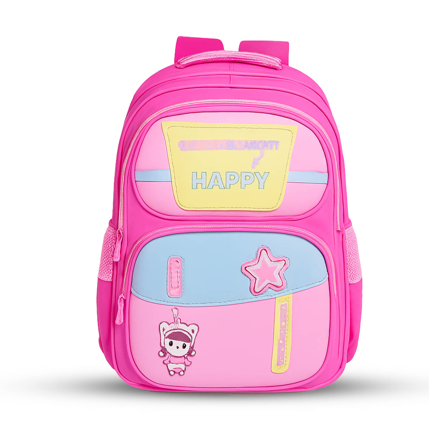     			Sageware Pink Polyester Backpack For Kids
