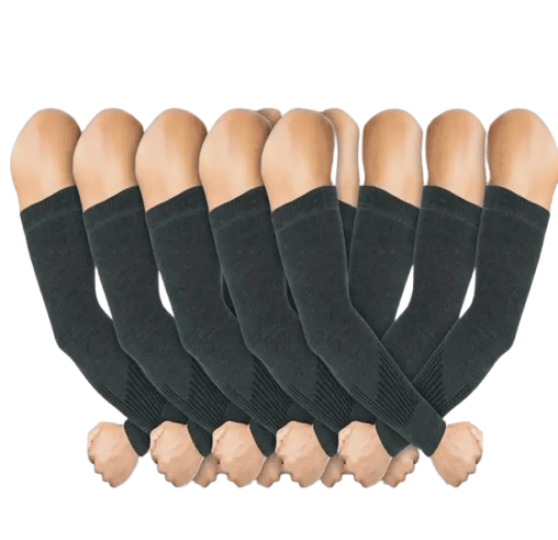 VTSports Black Solid Riding Sleeves ( Set of 5 ) VTSports Black Solid Riding Sleeves ( Set of 5 )