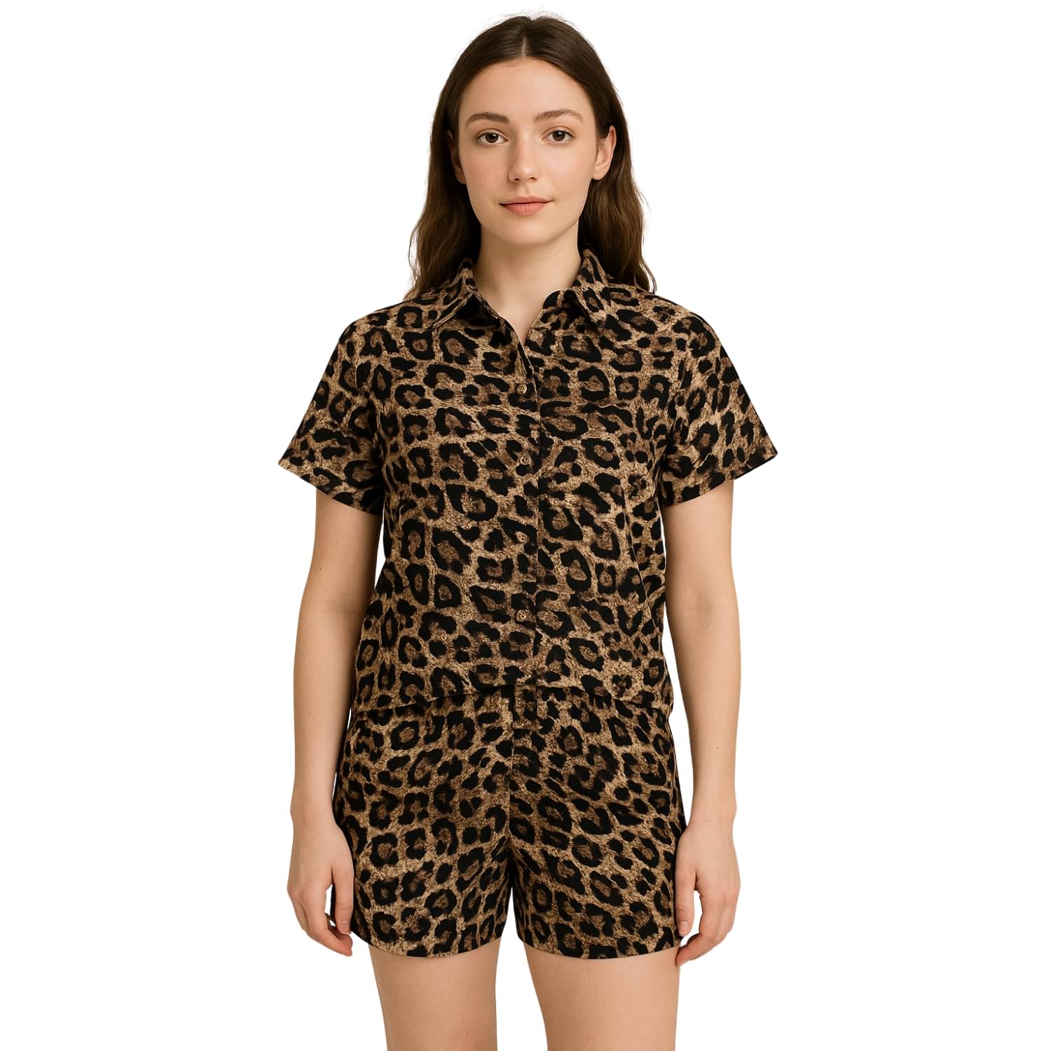 maddock corp Women Printed Shirt With Shorts Co-Ord Set ( Multicolor ) maddock corp Women Printed Shirt With Shorts Co-Ord Set ( Multicolor )