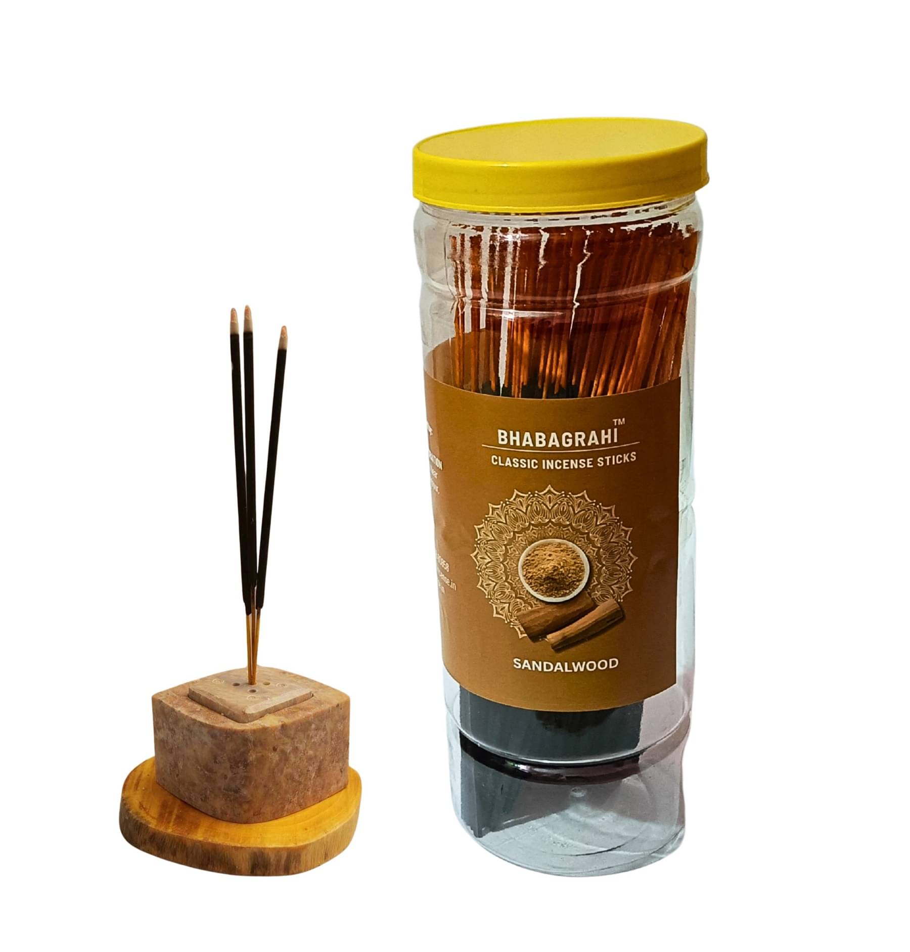     			Bhabagrahi Incense Stick Pure Sandal 250 gm ( Pack of 1 )
