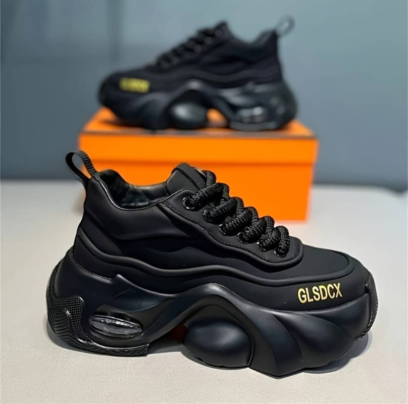     			Bolinzer Black Men's High Tops Shoes