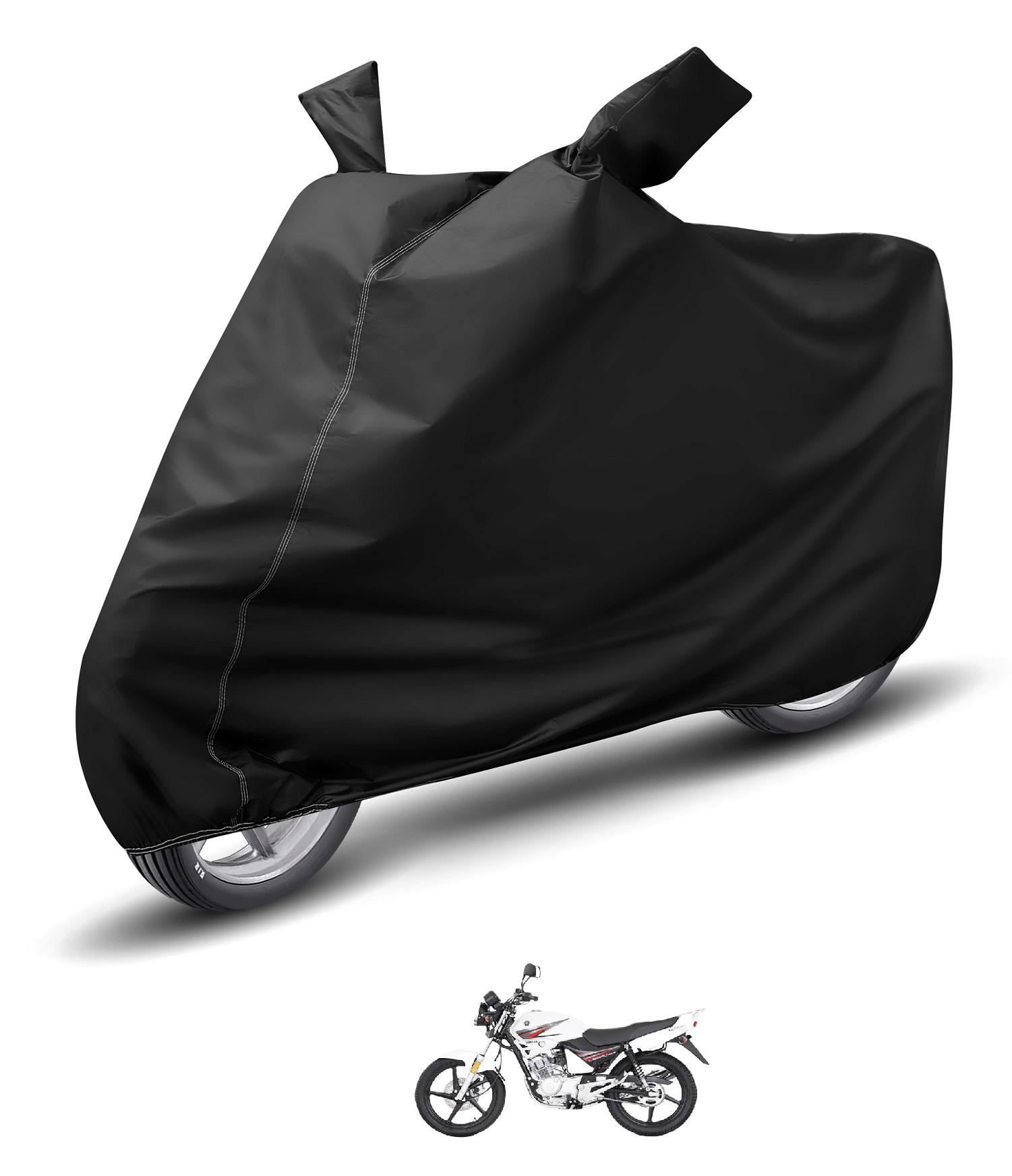 Caronix Bike Body Cover for Yamaha Libero G5 ( Pack of 1 ) , Black Caronix Bike Body Cover for Yamaha Libero G5 ( Pack of 1 ) , Black
