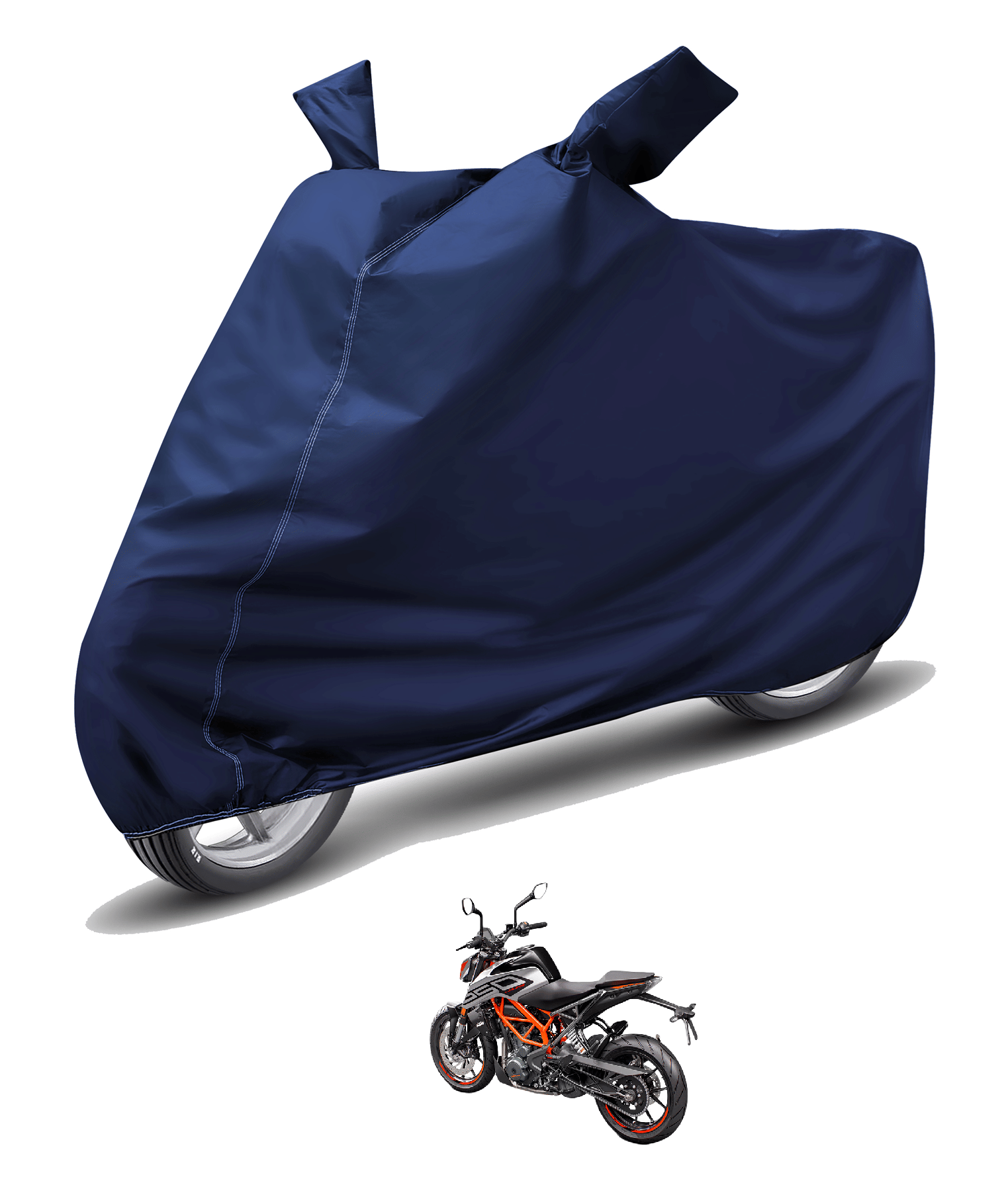 Caronix Bike Body Cover for KTM All Bike Models ( Pack of 1 ) , Blue Caronix Bike Body Cover for KTM All Bike Models ( Pack of 1 ) , Blue