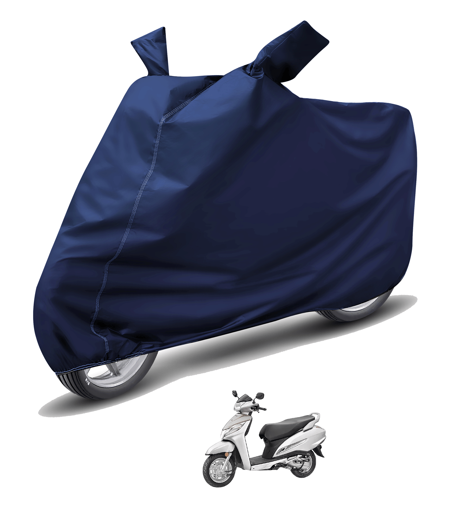 Caronix Bike Body Cover for Honda Activa 125 ( Pack of 1 ) , Blue Caronix Bike Body Cover for Honda Activa 125 ( Pack of 1 ) , Blue