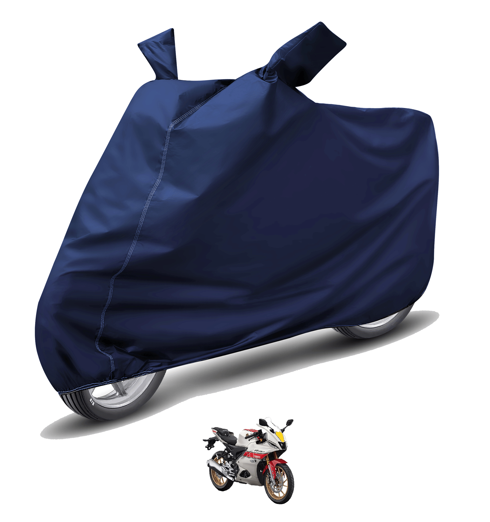     			Caronix Bike Body Cover for Yamaha R15 ( Pack of 1 ) , Blue