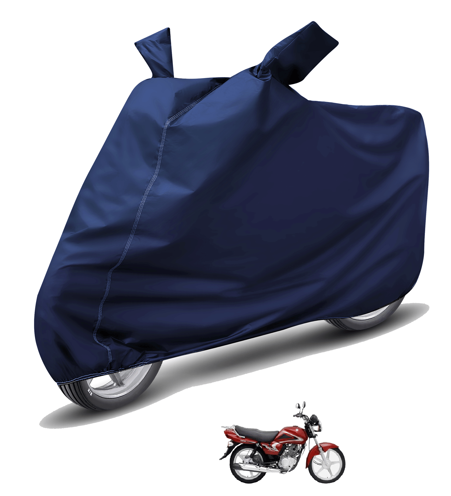 Caronix Bike Body Cover for Suzuki Heat ( Pack of 1 ) , Blue Caronix Bike Body Cover for Suzuki Heat ( Pack of 1 ) , Blue