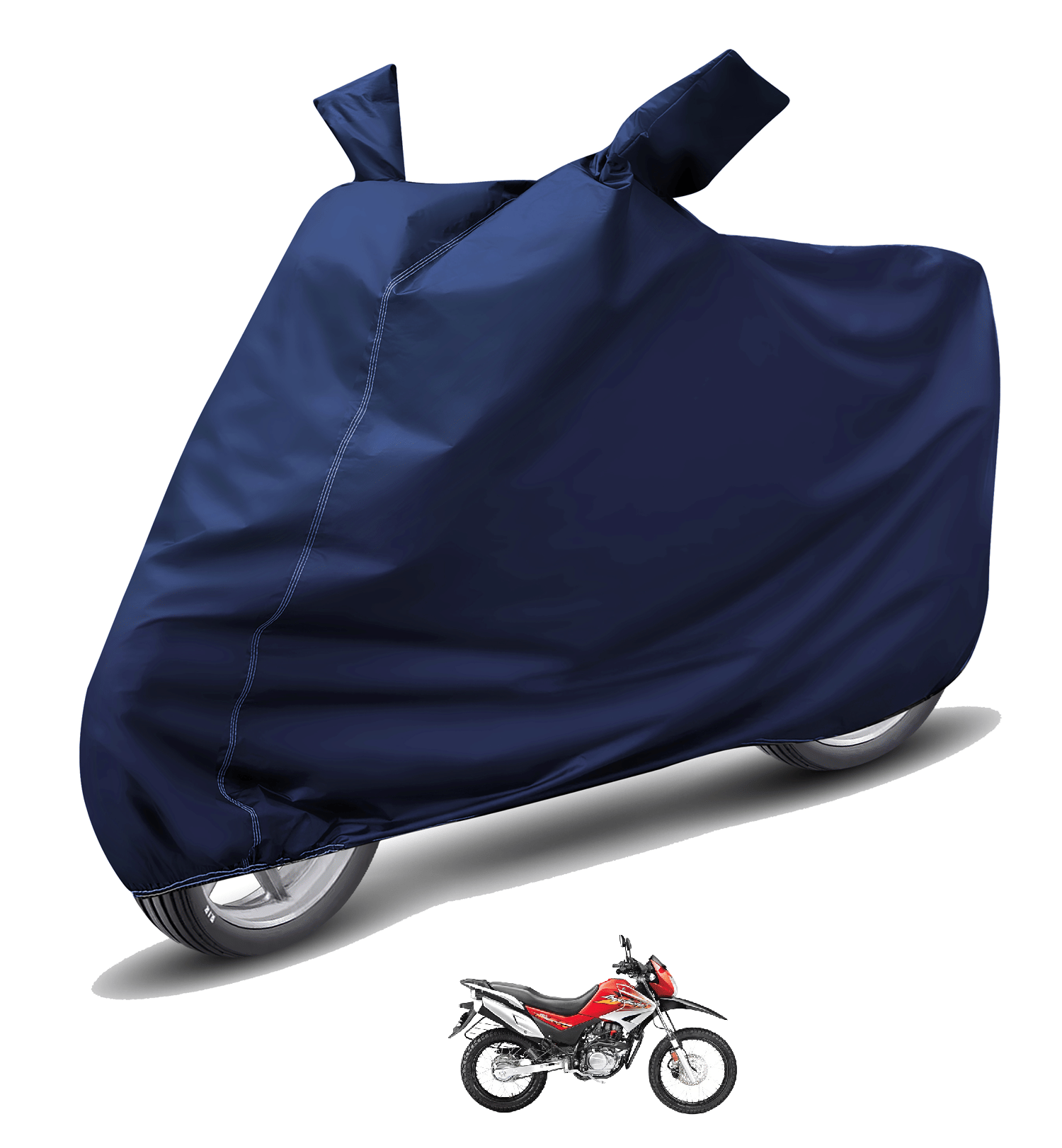     			Caronix Bike Body Cover for Hero Impulse ( Pack of 1 ) , Blue