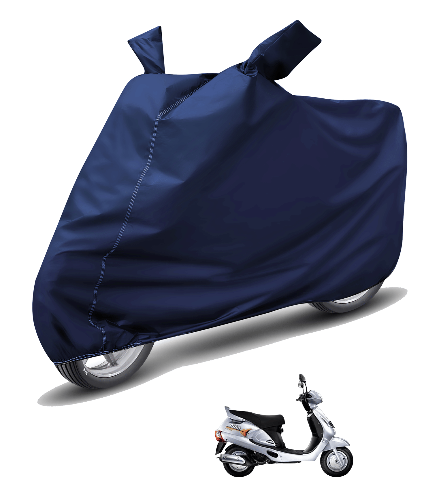 Caronix Bike Body Cover for Mahindra Duro ( Pack of 1 ) , Blue     			Caronix Bike Body Cover for Mahindra Duro ( Pack of 1 ) , Blue