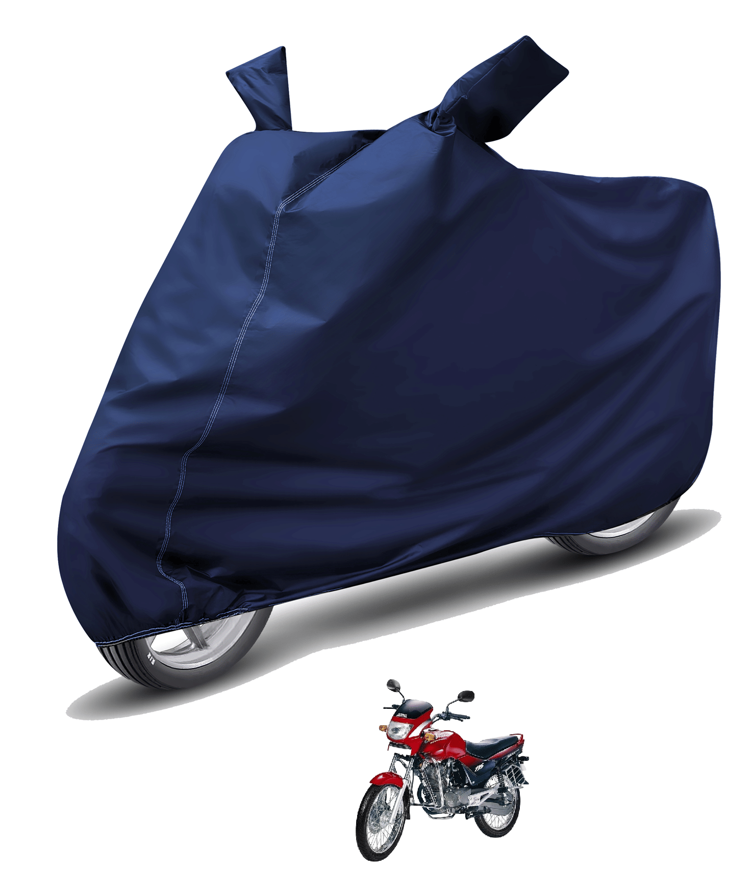 Caronix Bike Body Cover for Hero Ambition ( Pack of 1 ) , Blue     			Caronix Bike Body Cover for Hero Ambition ( Pack of 1 ) , Blue