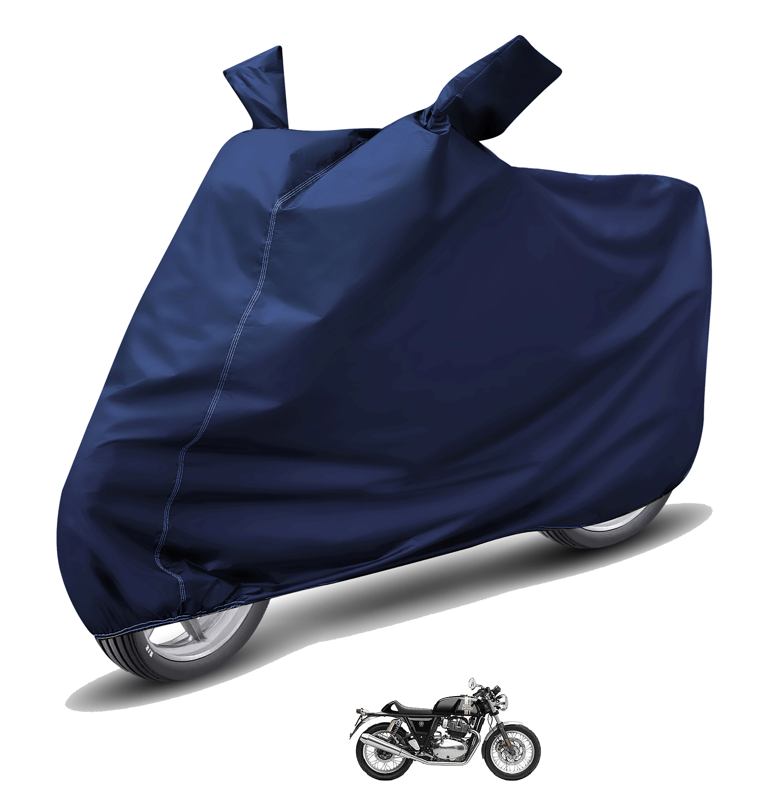 Caronix Bike Body Cover for Royal Enfield Continental Gt 650 ( Pack of 1 ) , Blue Caronix Bike Body Cover for Royal Enfield Continental Gt 650 ( Pack of 1 ) , Blue