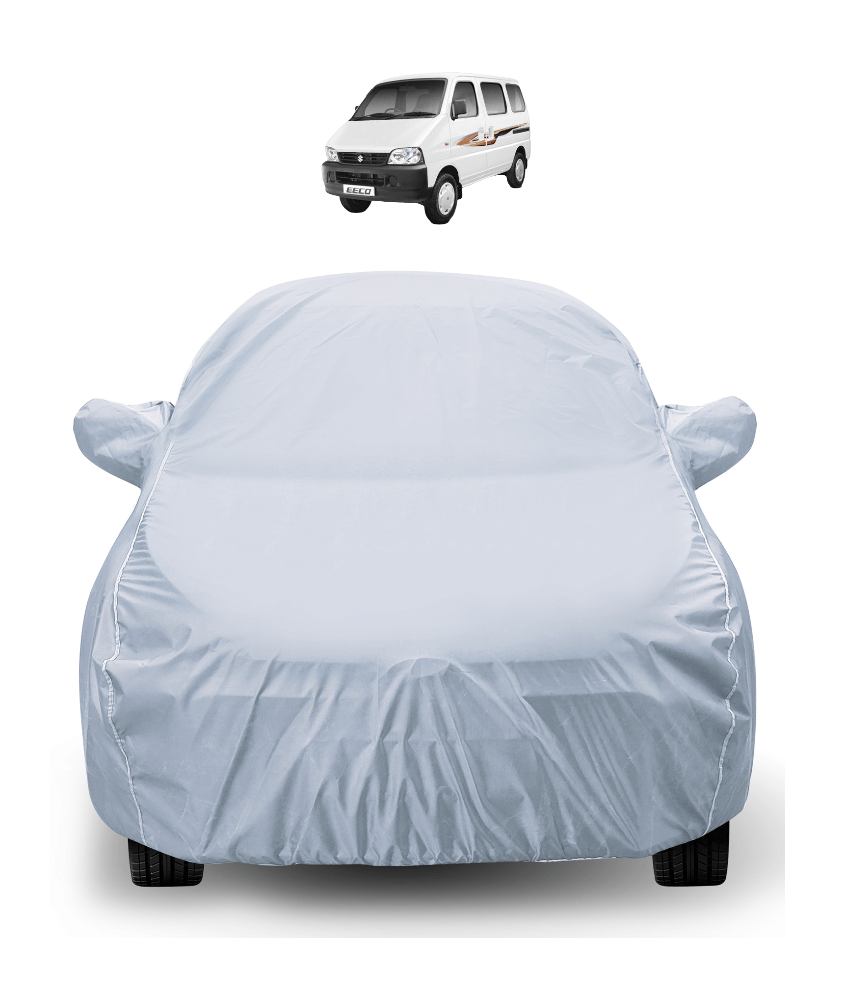 Caronix Car Body Cover for Maruti Suzuki All Car Models With Mirror Pocket ( Pack of 1 ) , Silver     			Caronix Car Body Cover for Maruti Suzuki All Car Models With Mirror Pocket ( Pack of 1 ) , Silver