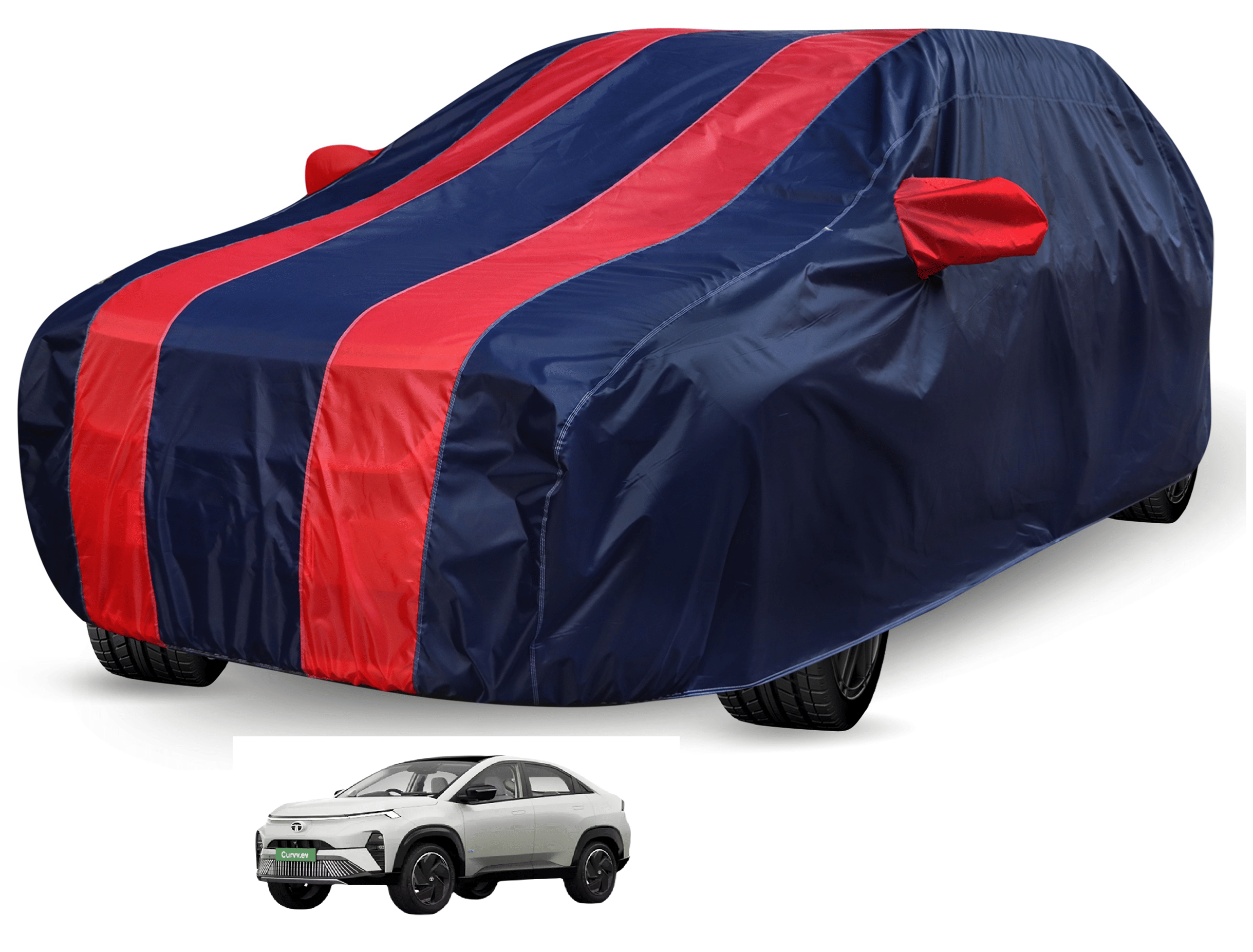 Caronix Car Body Cover for Tata All Car Models With Mirror Pocket ( Pack of 1 ) , Red     			Caronix Car Body Cover for Tata All Car Models With Mirror Pocket ( Pack of 1 ) , Red