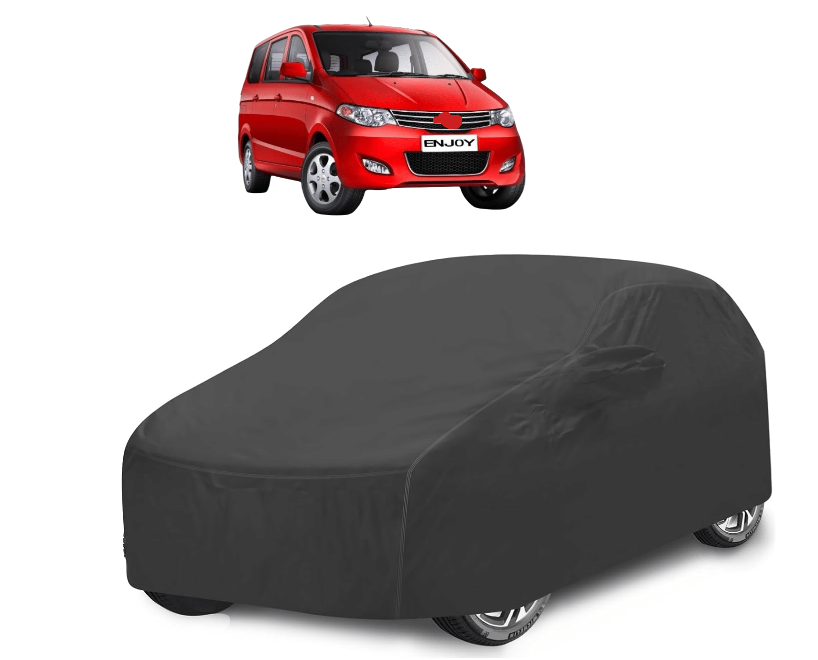 Caronix Car Body Cover for Chevrolet All Car Models With Mirror Pocket ( Pack of 1 ) , Grey Caronix Car Body Cover for Chevrolet All Car Models With Mirror Pocket ( Pack of 1 ) , Grey