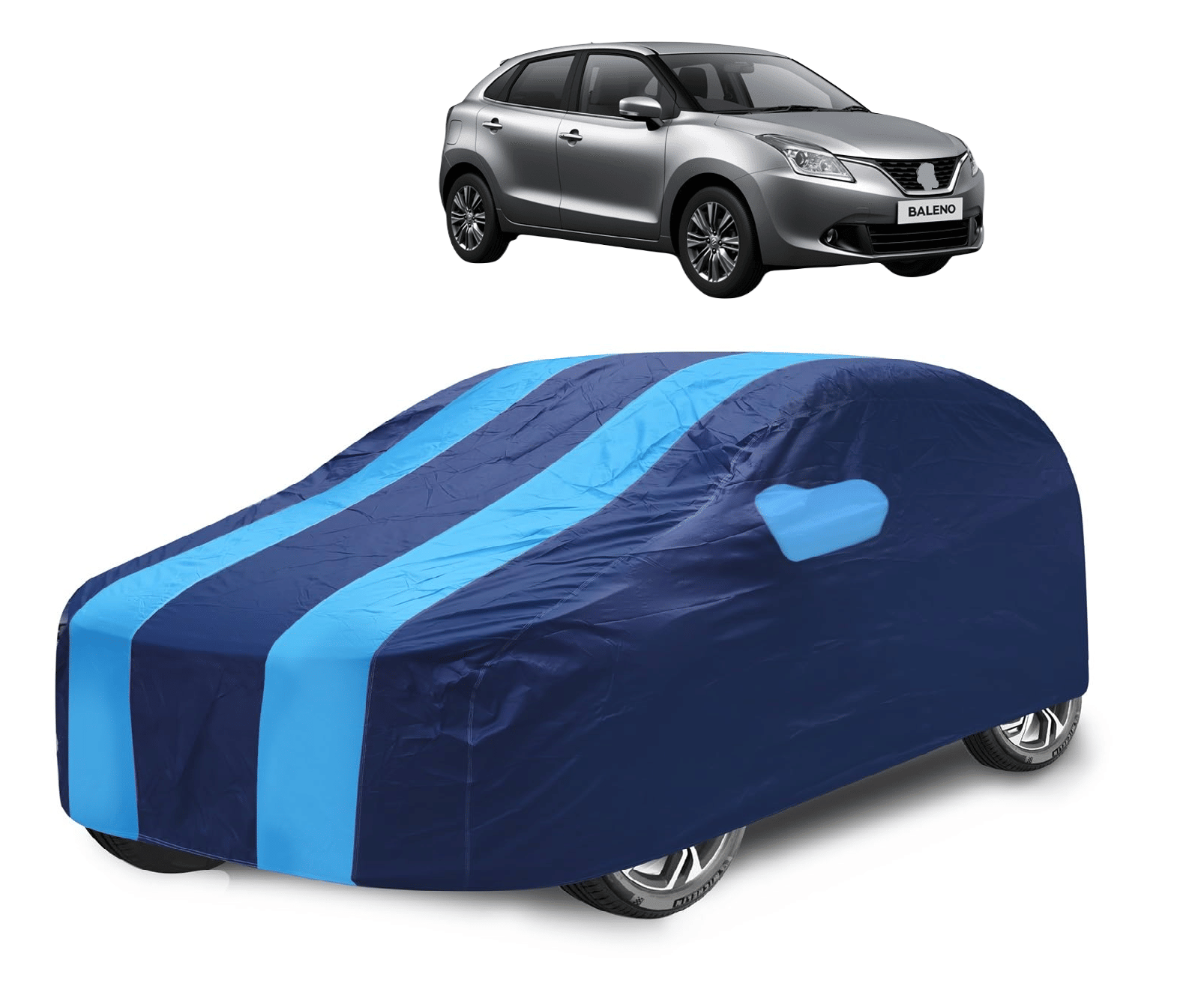 Caronix Car Body Cover for Maruti Suzuki All Car Models With Mirror Pocket ( Pack of 1 ) , Blue     			Caronix Car Body Cover for Maruti Suzuki All Car Models With Mirror Pocket ( Pack of 1 ) , Blue