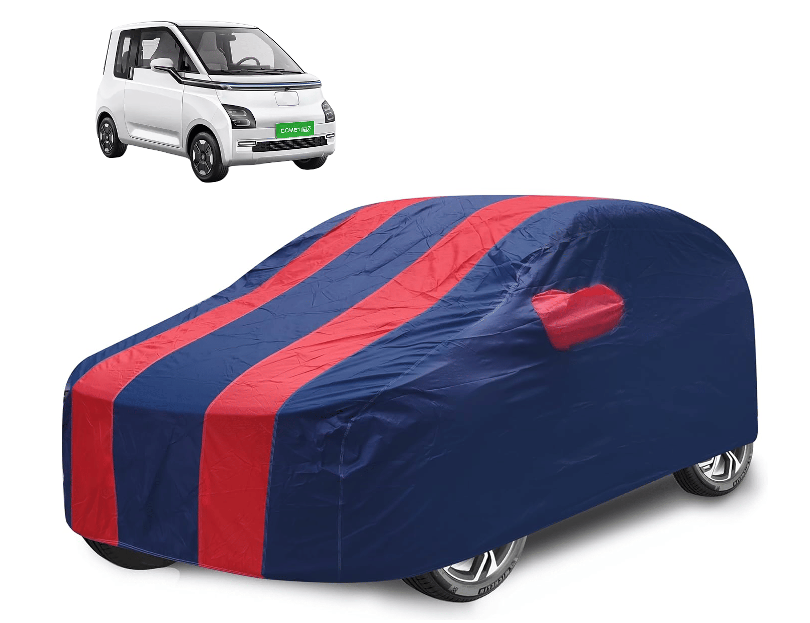 Caronix Car Body Cover for Premier All Car Models With Mirror Pocket ( Pack of 1 ) , Red Caronix Car Body Cover for Premier All Car Models With Mirror Pocket ( Pack of 1 ) , Red