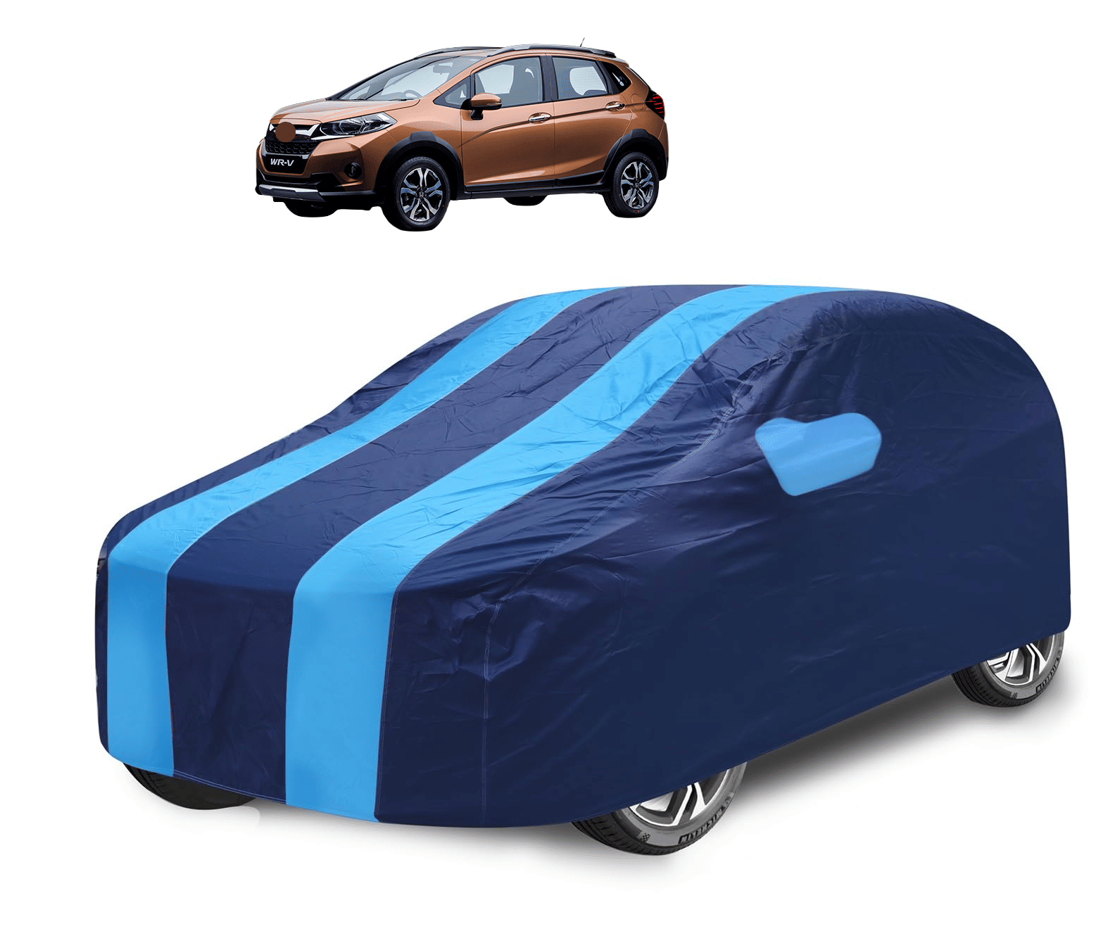Caronix Car Body Cover for Honda All Car Models With Mirror Pocket ( Pack of 1 ) , Blue     			Caronix Car Body Cover for Honda All Car Models With Mirror Pocket ( Pack of 1 ) , Blue