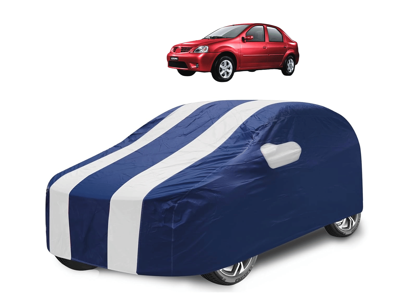 Caronix Car Body Cover for Mahindra All Car Models With Mirror Pocket ( Pack of 1 ) , White Caronix Car Body Cover for Mahindra All Car Models With Mirror Pocket ( Pack of 1 ) , White