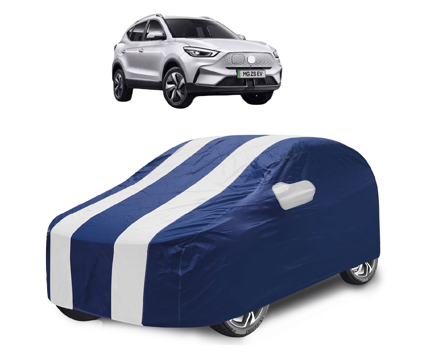 Caronix Car Body Cover for Premier All Car Models With Mirror Pocket ( Pack of 1 ) , White Caronix Car Body Cover for Premier All Car Models With Mirror Pocket ( Pack of 1 ) , White