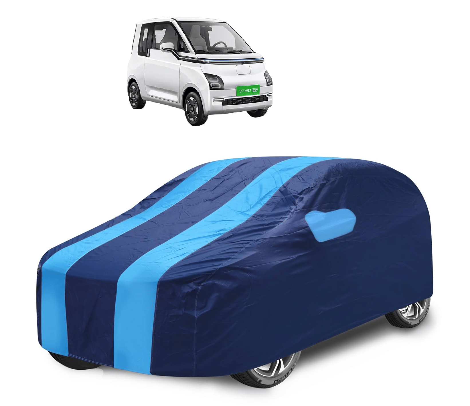 Caronix Car Body Cover for Premier All Car Models With Mirror Pocket ( Pack of 1 ) , Blue     			Caronix Car Body Cover for Premier All Car Models With Mirror Pocket ( Pack of 1 ) , Blue