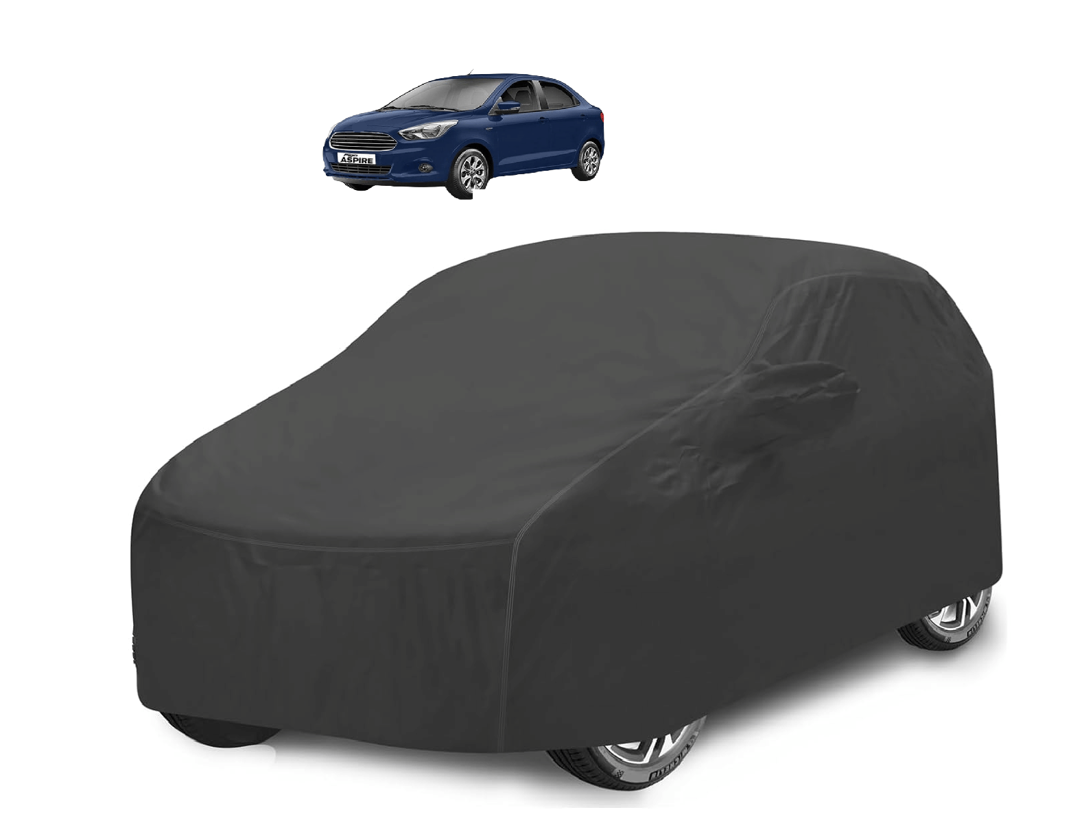 Caronix Car Body Cover for Ford All Car Models With Mirror Pocket ( Pack of 1 ) , Grey     			Caronix Car Body Cover for Ford All Car Models With Mirror Pocket ( Pack of 1 ) , Grey