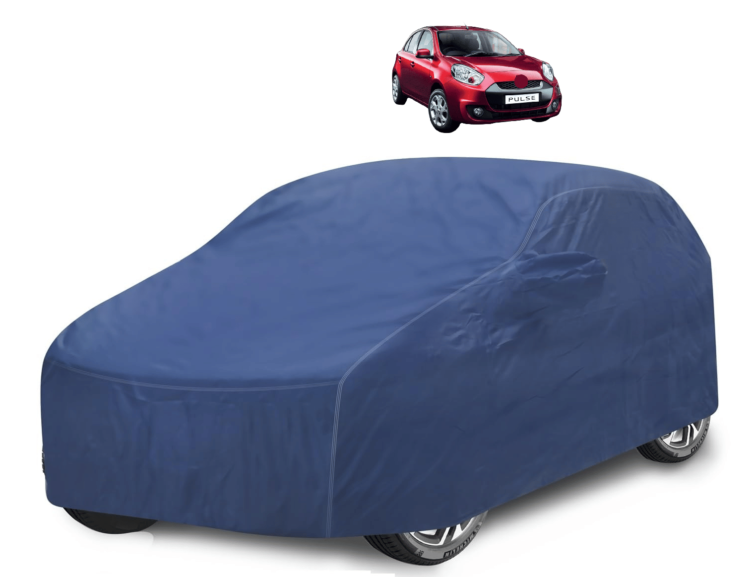 Caronix Car Body Cover for Renault All Car Models With Mirror Pocket ( Pack of 1 ) , Blue     			Caronix Car Body Cover for Renault All Car Models With Mirror Pocket ( Pack of 1 ) , Blue