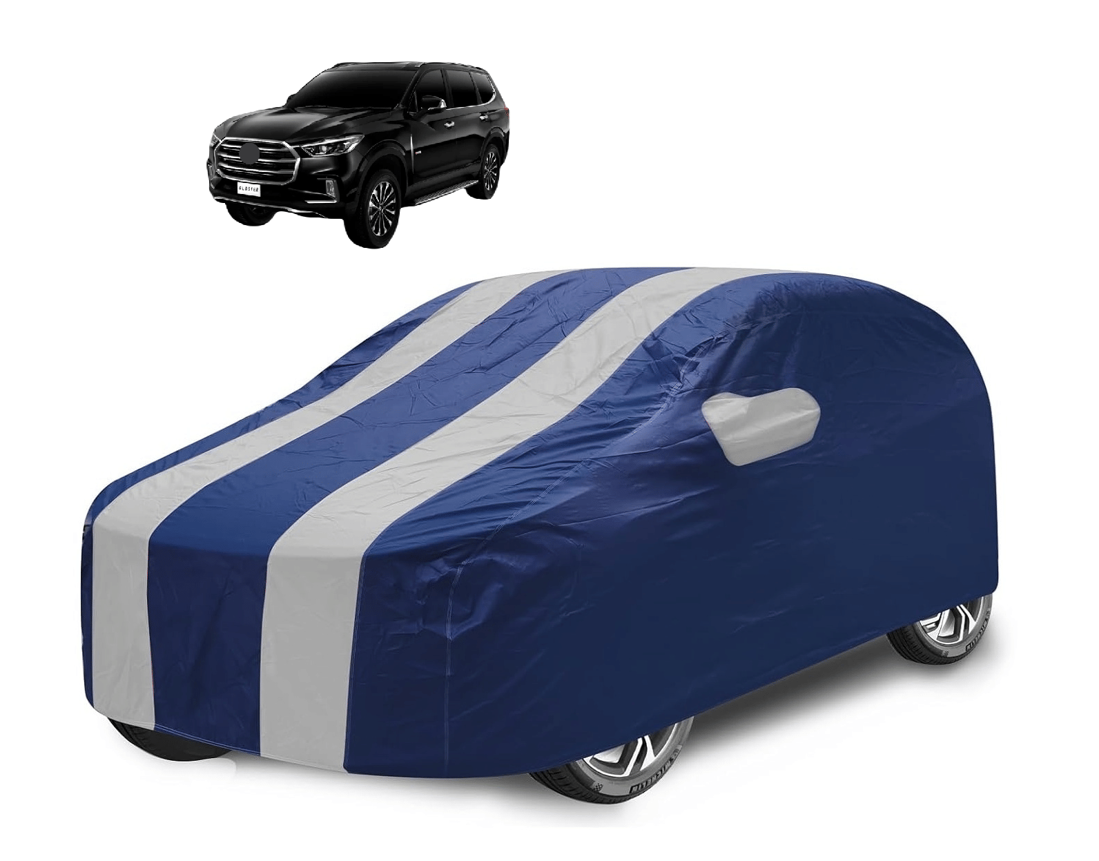     			Caronix Car Body Cover for Premier All Car Models With Mirror Pocket ( Pack of 1 ) , Silver