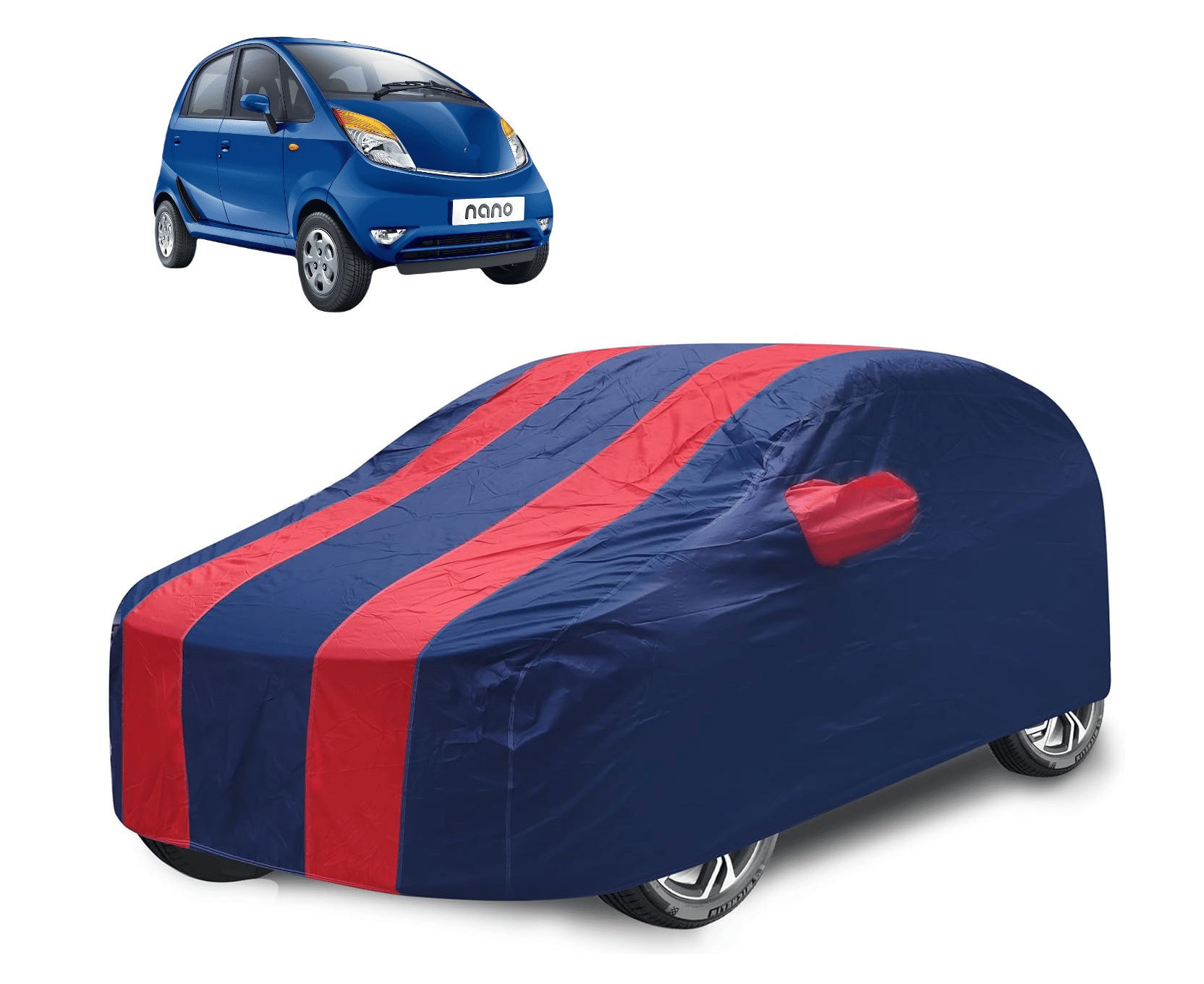 Caronix Car Body Cover for Tata All Car Models With Mirror Pocket ( Pack of 1 ) , Red Caronix Car Body Cover for Tata All Car Models With Mirror Pocket ( Pack of 1 ) , Red