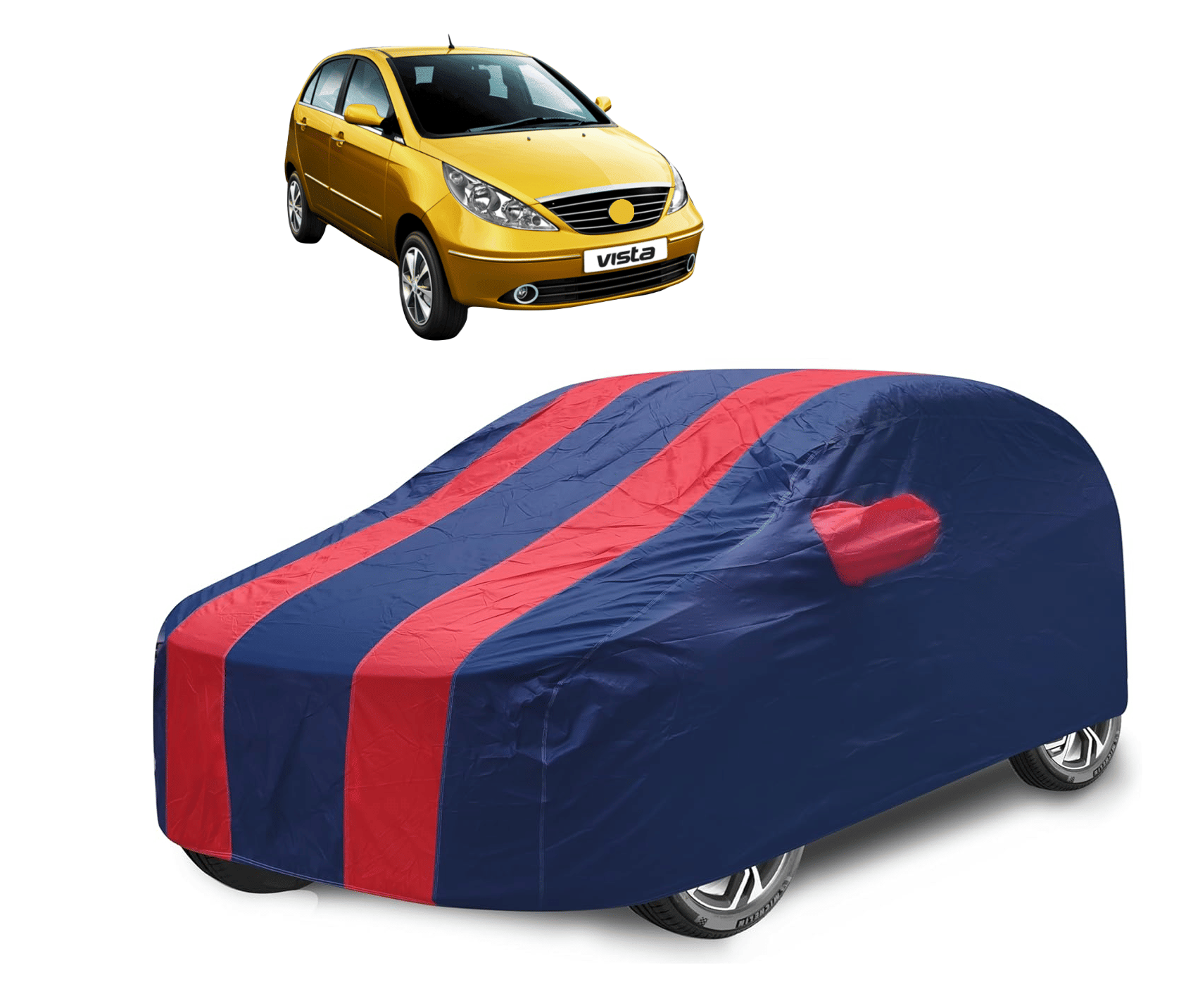 Caronix Car Body Cover for Tata All Car Models With Mirror Pocket ( Pack of 1 ) , Red     			Caronix Car Body Cover for Tata All Car Models With Mirror Pocket ( Pack of 1 ) , Red
