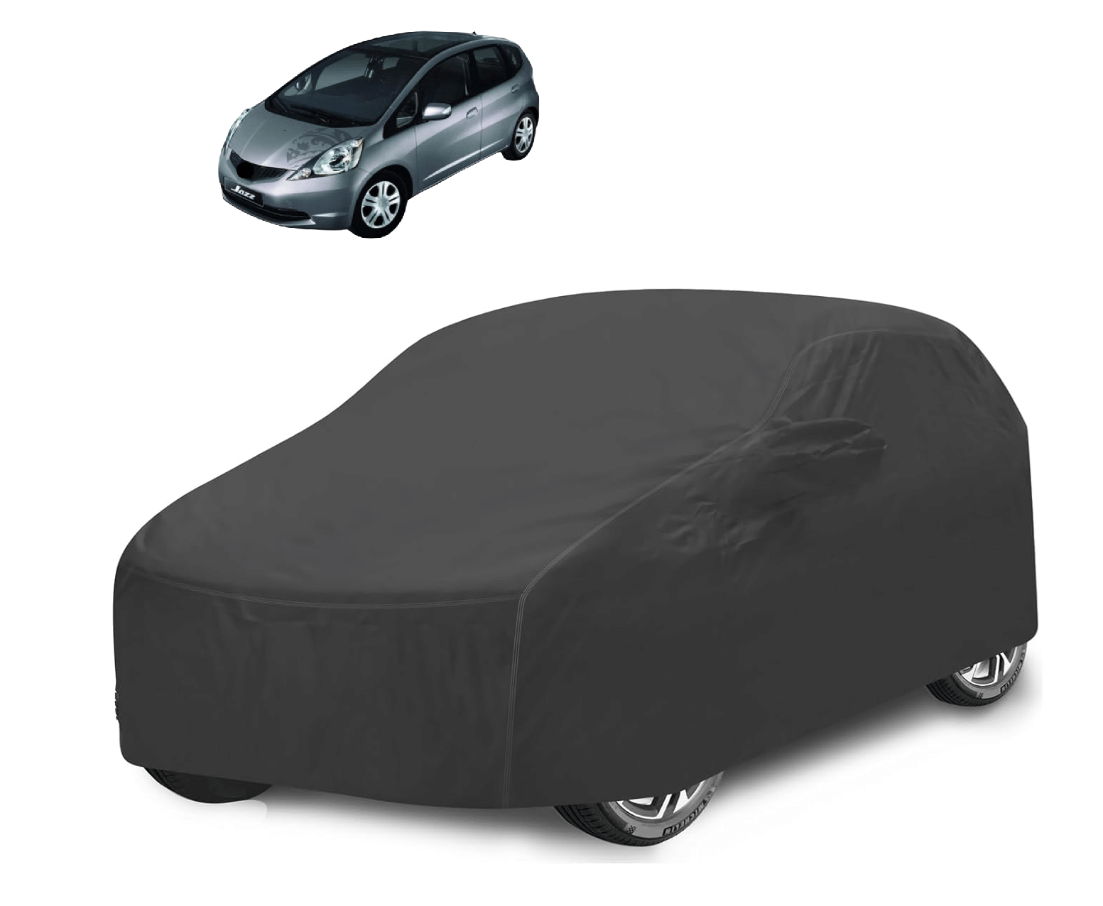 Caronix Car Body Cover for Honda All Car Models With Mirror Pocket ( Pack of 1 ) , Grey Caronix Car Body Cover for Honda All Car Models With Mirror Pocket ( Pack of 1 ) , Grey