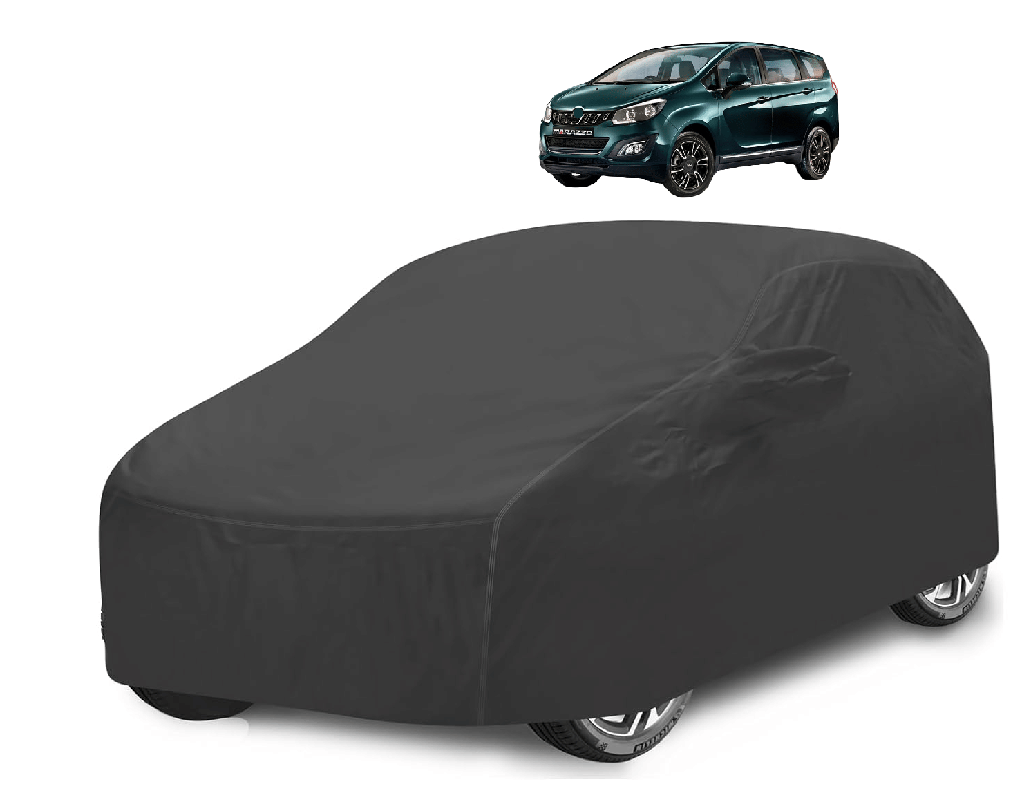 Caronix Car Body Cover for Mahindra All Car Models With Mirror Pocket ( Pack of 1 ) , Grey Caronix Car Body Cover for Mahindra All Car Models With Mirror Pocket ( Pack of 1 ) , Grey