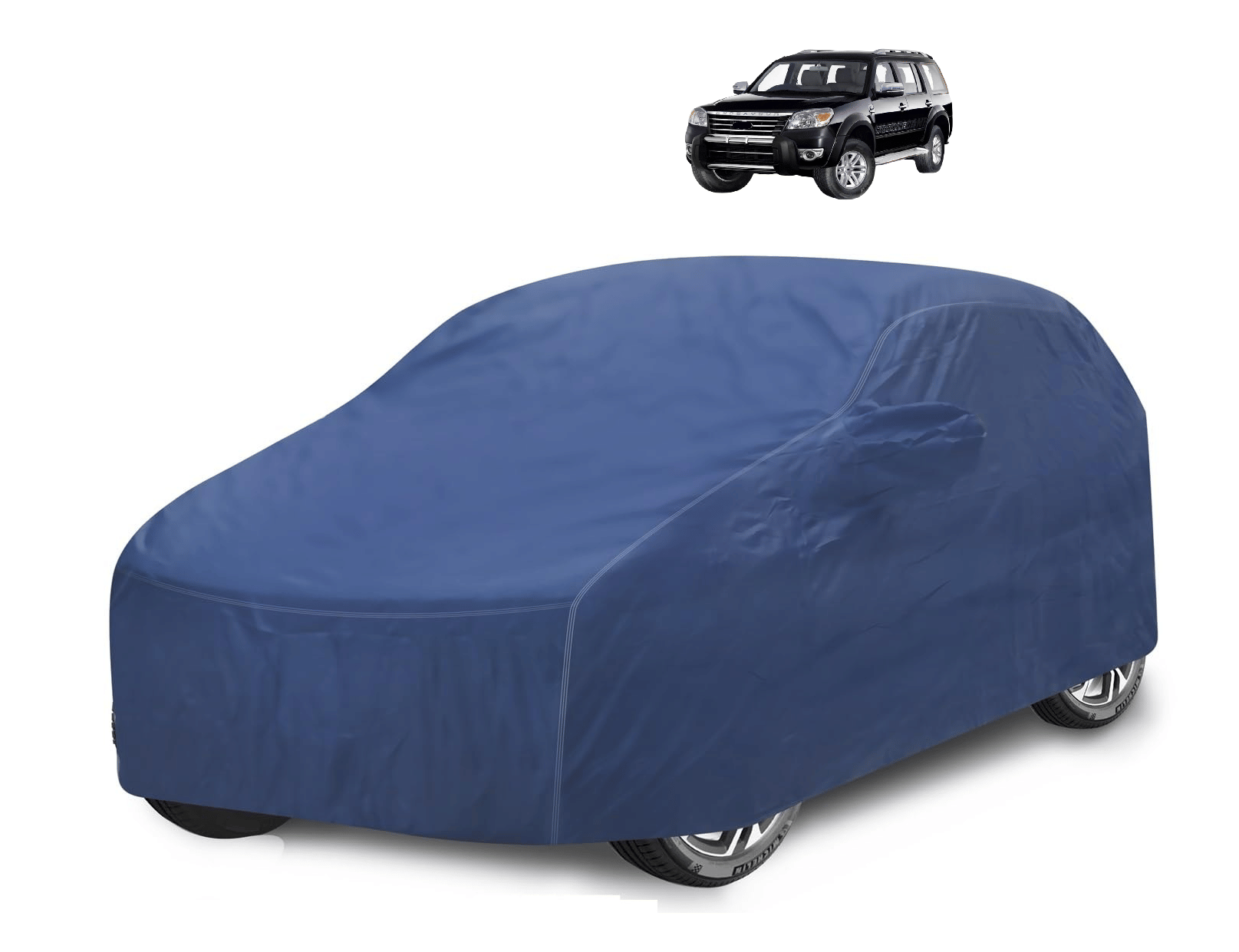 Caronix Car Body Cover for Ford All Car Models With Mirror Pocket ( Pack of 1 ) , Blue     			Caronix Car Body Cover for Ford All Car Models With Mirror Pocket ( Pack of 1 ) , Blue