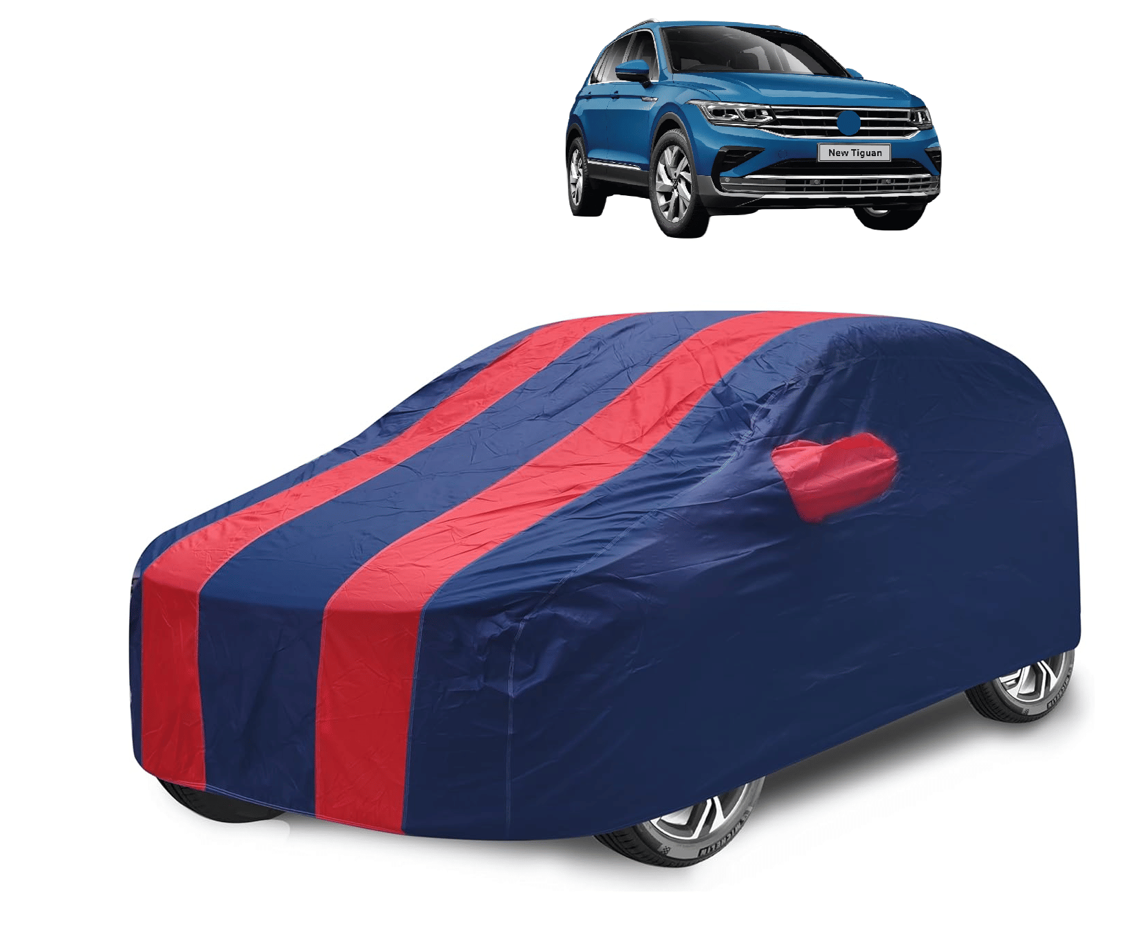 Caronix Car Body Cover for Volkswagen All Car Models With Mirror Pocket ( Pack of 1 ) , Red     			Caronix Car Body Cover for Volkswagen All Car Models With Mirror Pocket ( Pack of 1 ) , Red