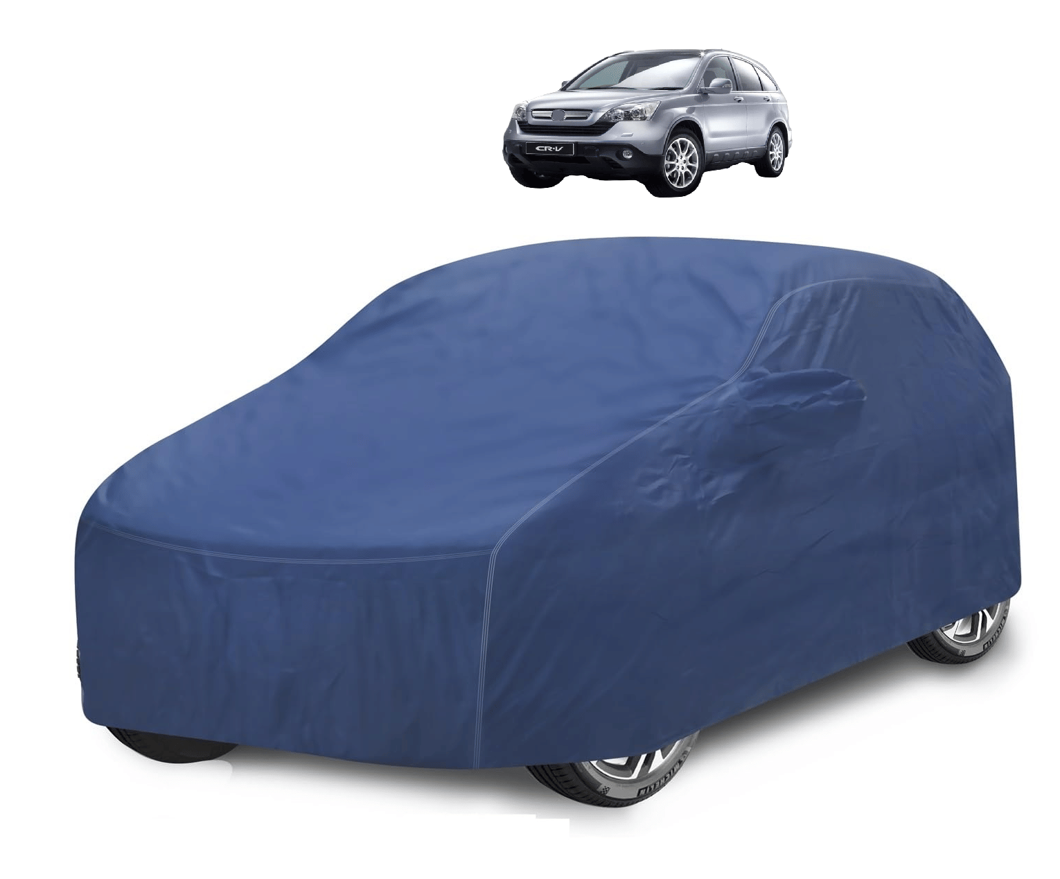 Caronix Car Body Cover for Honda All Car Models With Mirror Pocket ( Pack of 1 ) , Blue Caronix Car Body Cover for Honda All Car Models With Mirror Pocket ( Pack of 1 ) , Blue