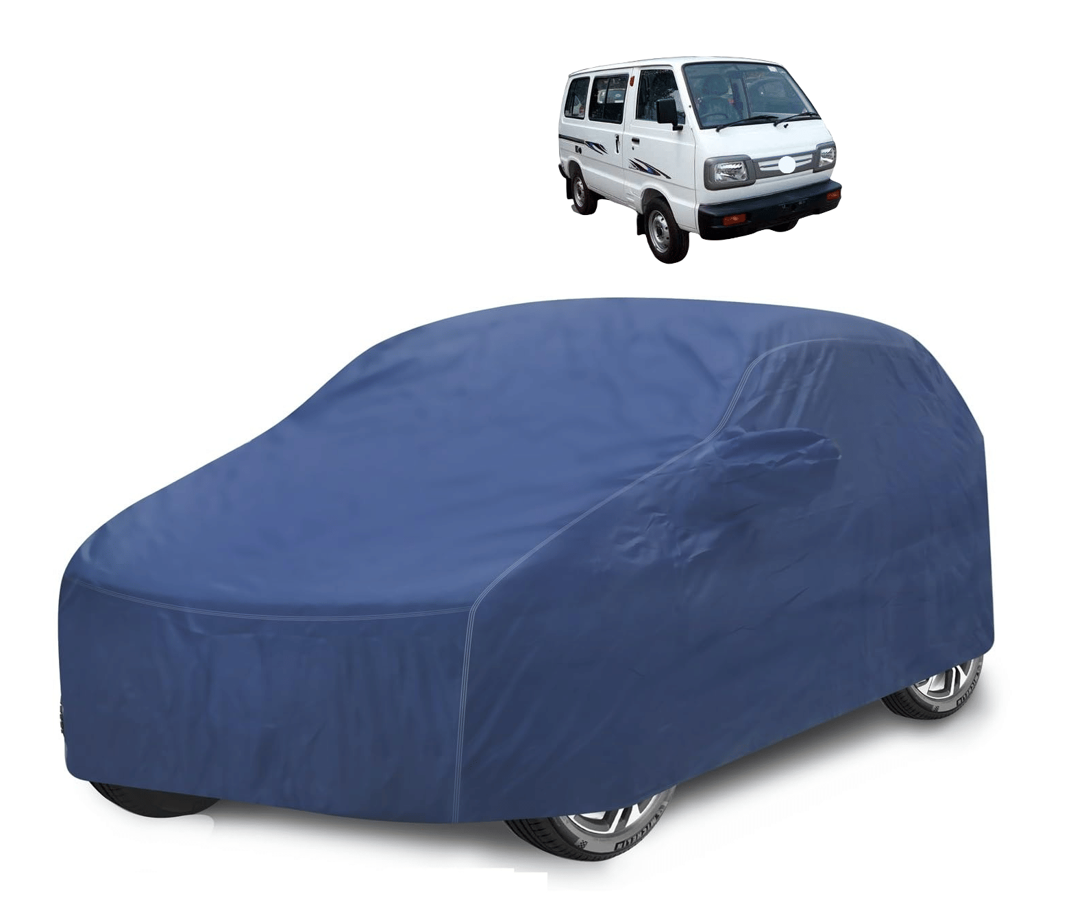 Caronix Car Body Cover for Chevrolet All Car Models With Mirror Pocket ( Pack of 1 ) , Blue Caronix Car Body Cover for Chevrolet All Car Models With Mirror Pocket ( Pack of 1 ) , Blue