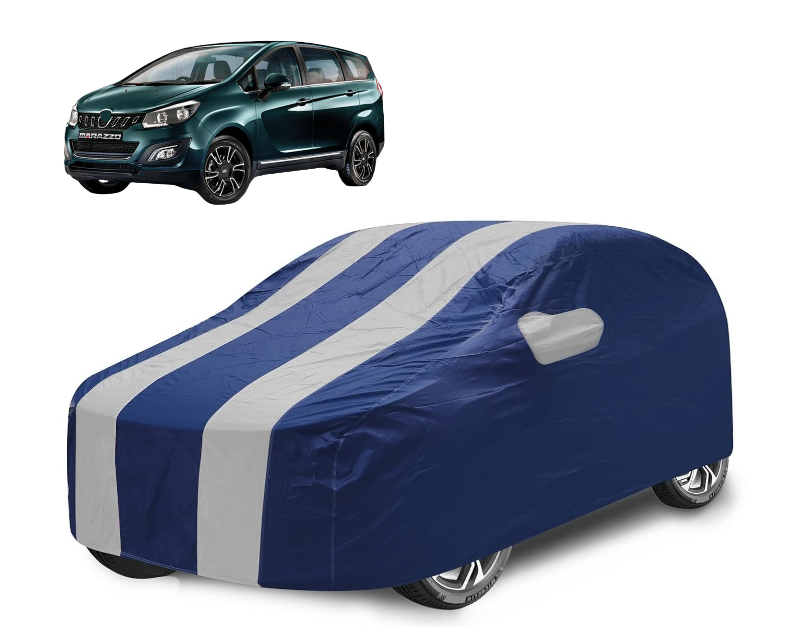 Caronix Car Body Cover for Mahindra All Car Models With Mirror Pocket ( Pack of 1 ) , Silver Caronix Car Body Cover for Mahindra All Car Models With Mirror Pocket ( Pack of 1 ) , Silver