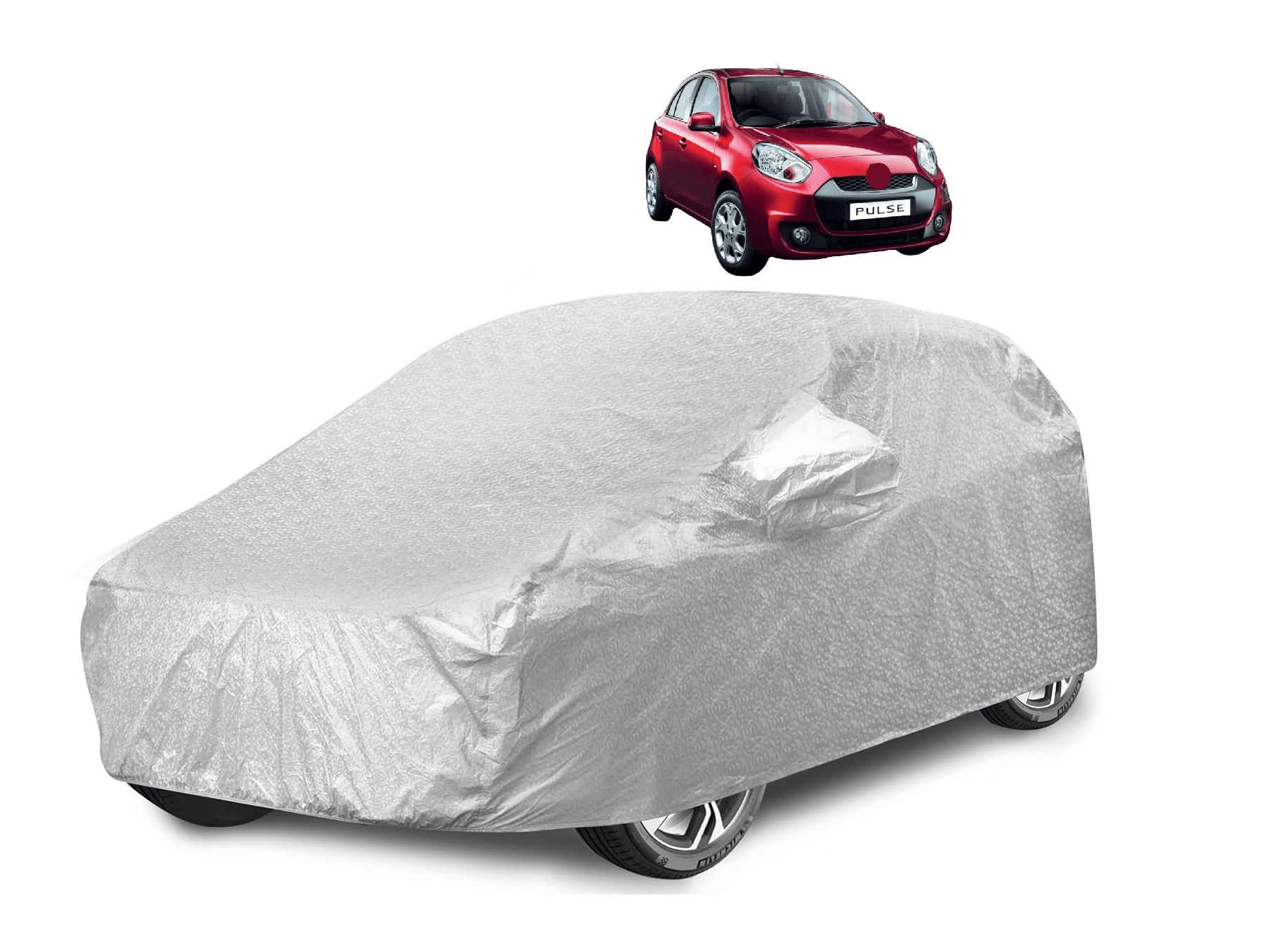 Caronix Car Body Cover for Renault All Car Models With Mirror Pocket ( Pack of 1 ) , Silver     			Caronix Car Body Cover for Renault All Car Models With Mirror Pocket ( Pack of 1 ) , Silver